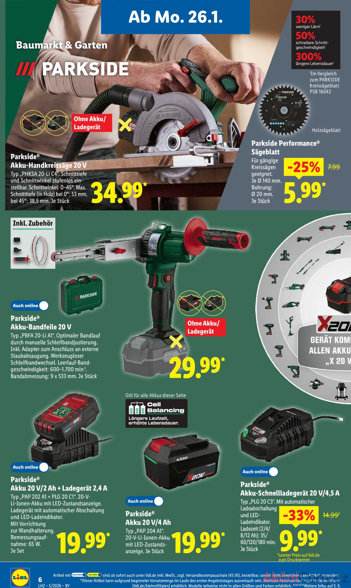 Leták Lidl Německo 26.1.-31.1.2026 strana 24