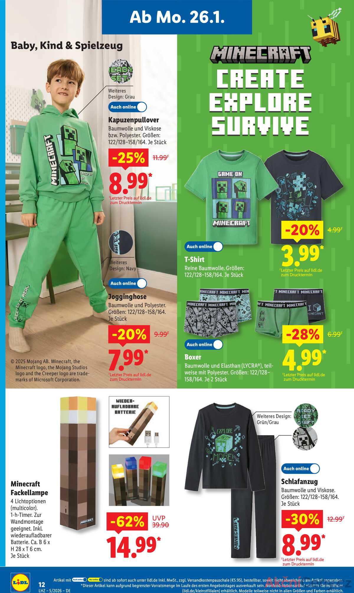 Leták Lidl Německo 26.1.-31.1.2026 strana 32