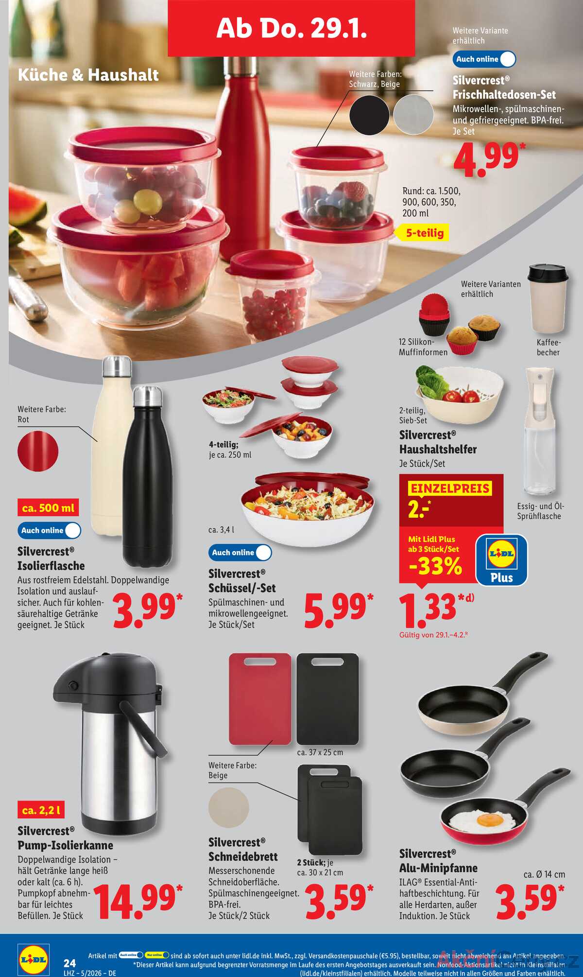 Leták Lidl Německo 26.1.-31.1.2026 strana 46