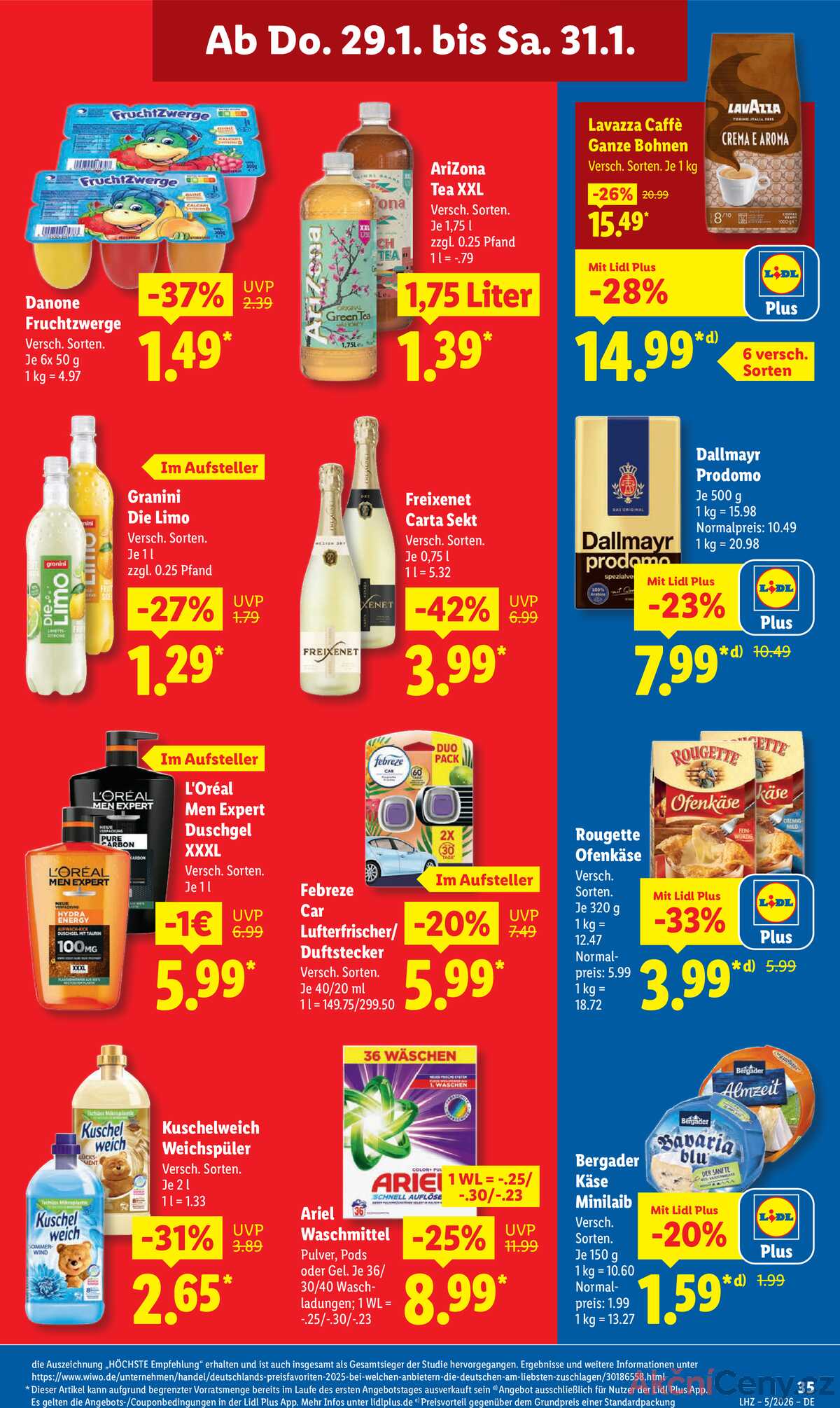 Leták Lidl Německo 26.1.-31.1.2026 strana 59