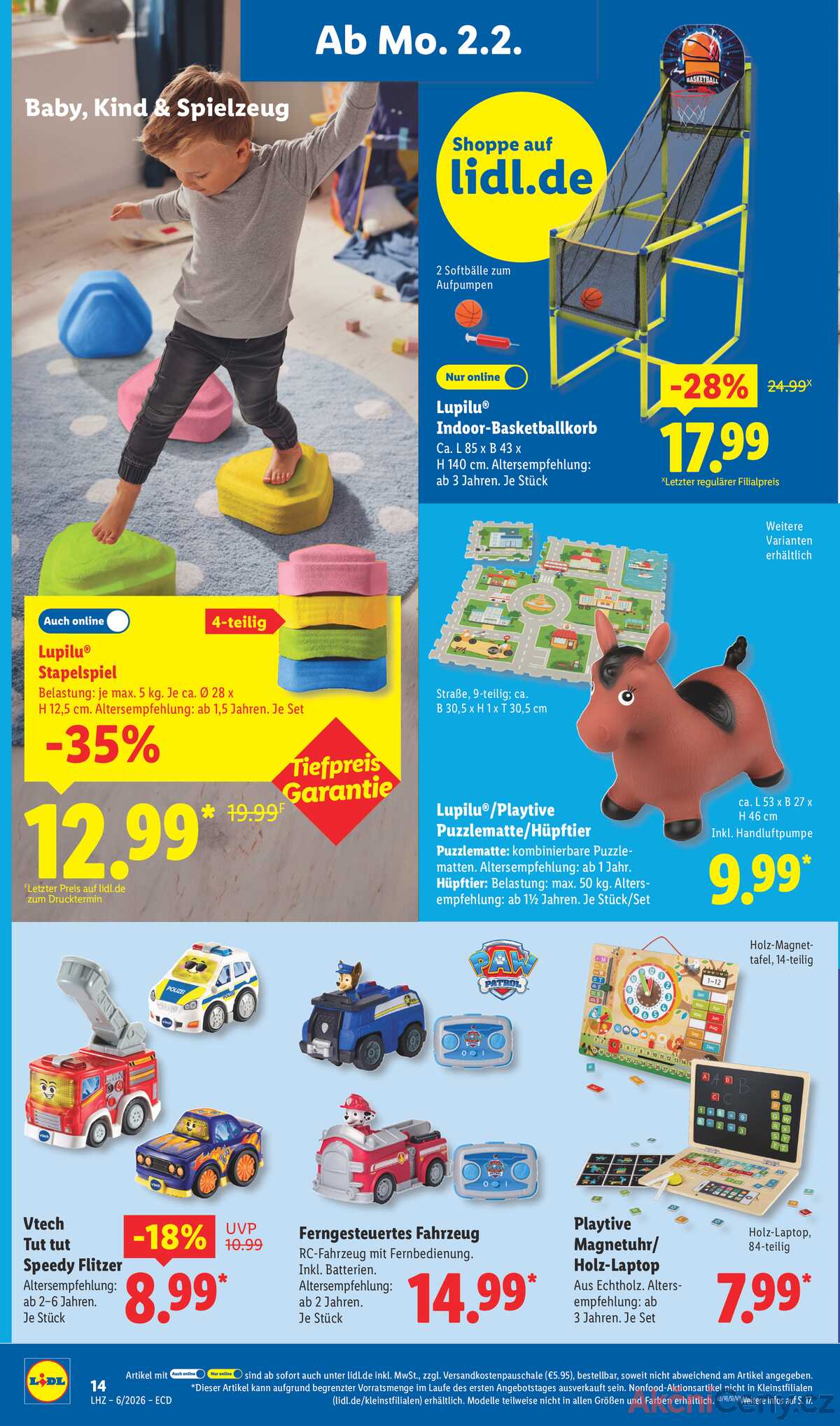 Leták Lidl Německo 2.2.-7.2.2026 strana 2