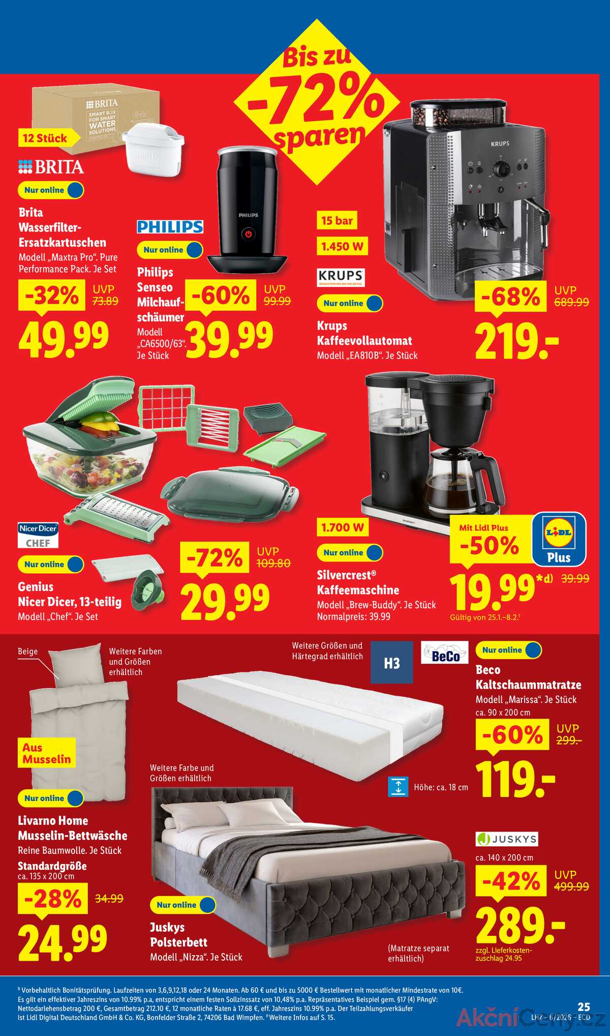 Leták Lidl Německo 2.2.-7.2.2026 strana 17