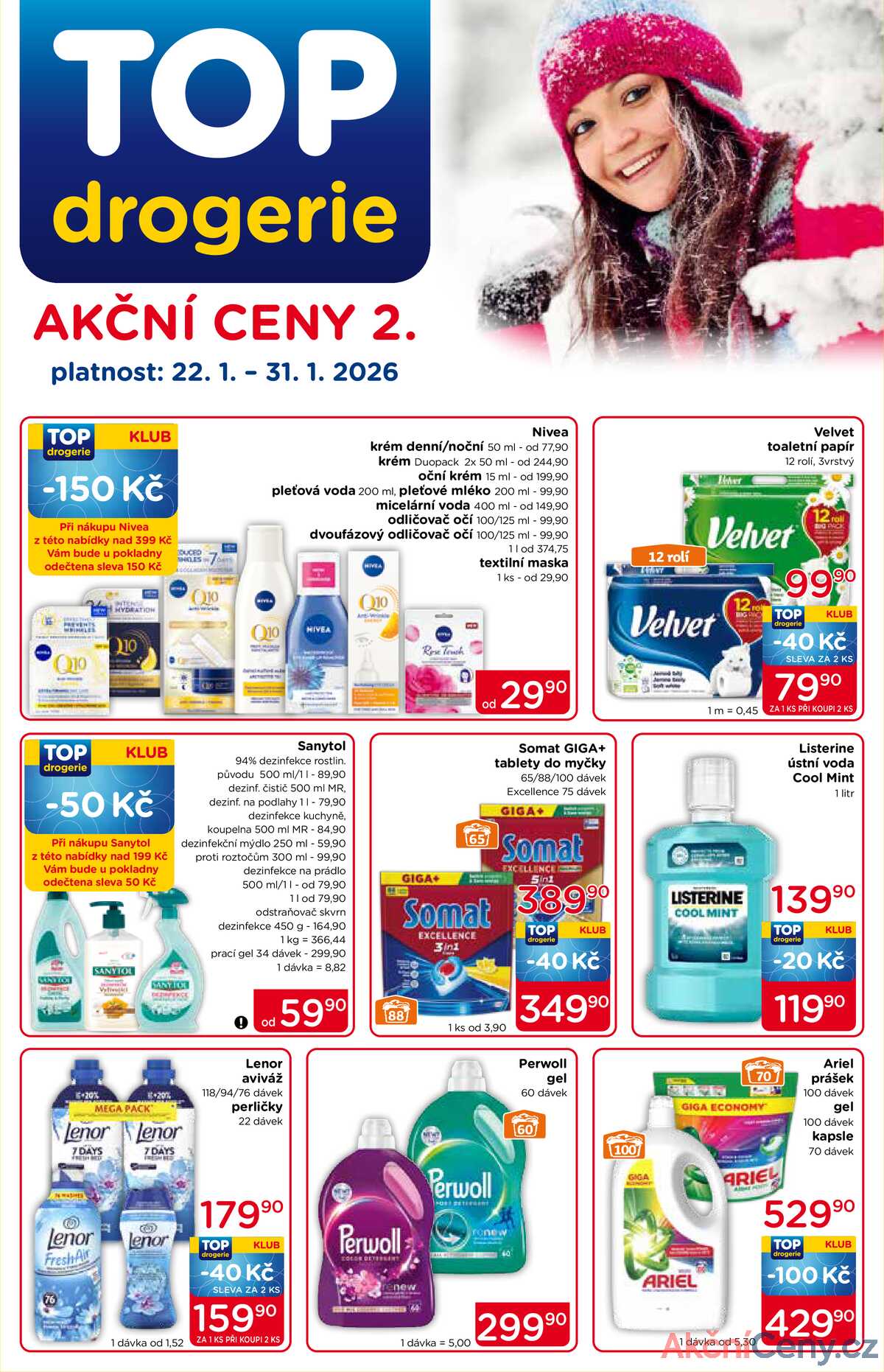 TOP drogerie do 31.1. strana 1