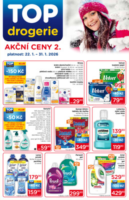 TOP drogerie letáky