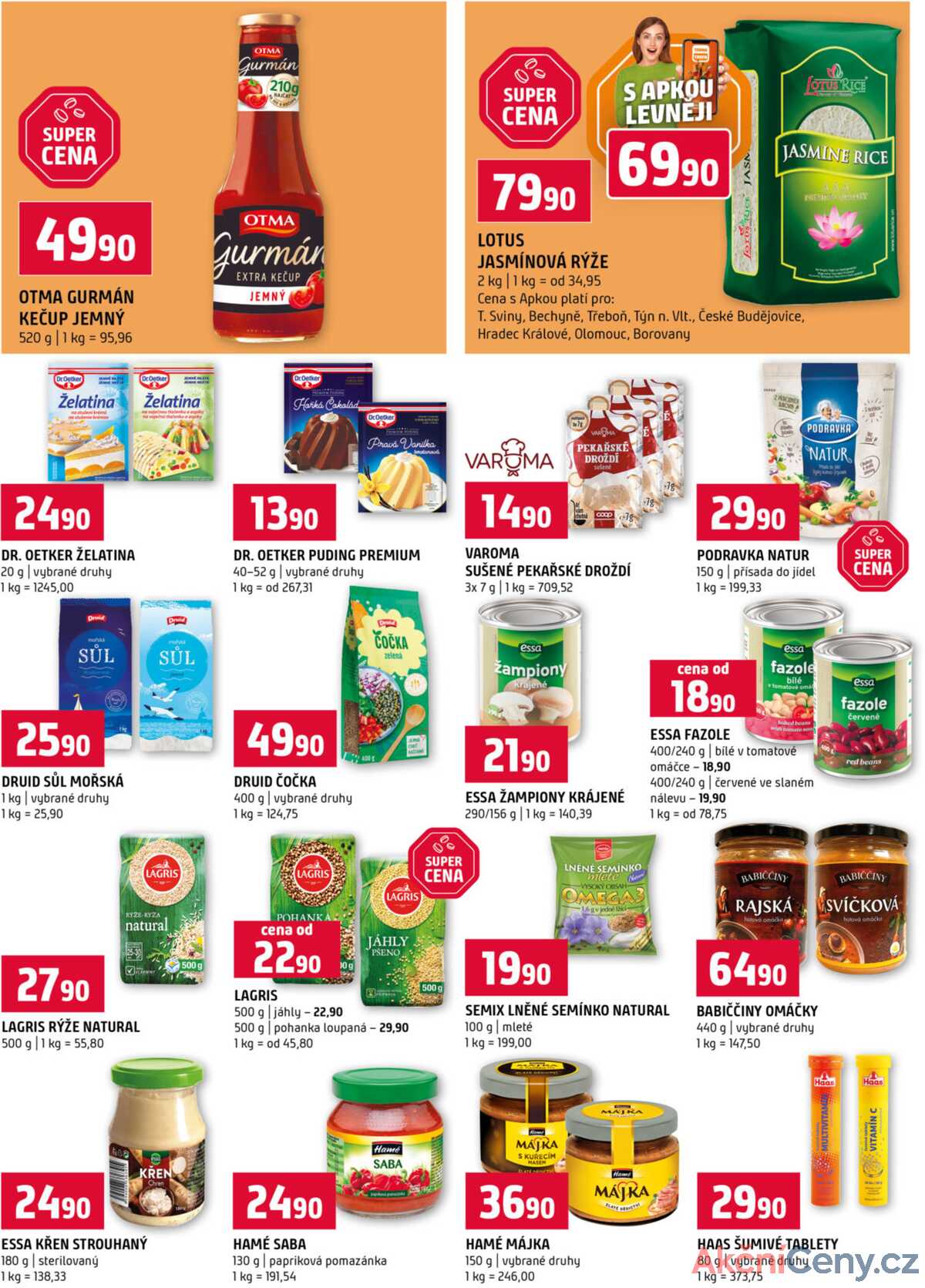 Terno České Budějovice, Třeboň, Trhové sviny, Bechyně, Týn nad Vltavou, Hradec Králové, Borovany, Olomouc od 21.1. do 27.1.2026 strana 10