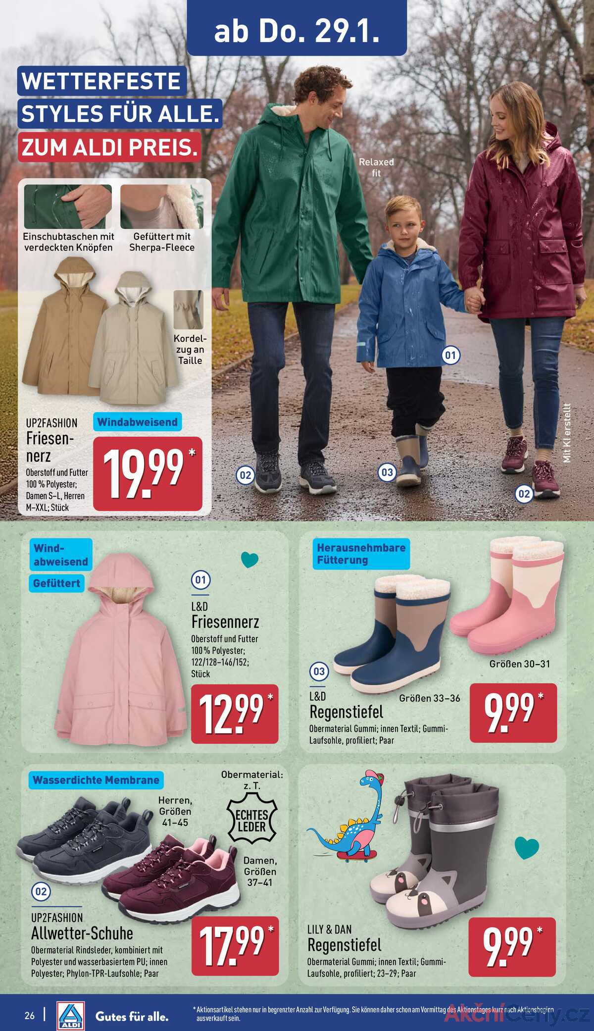 Leták ALDI Německo 26.1.-1.2.2026 strana 28