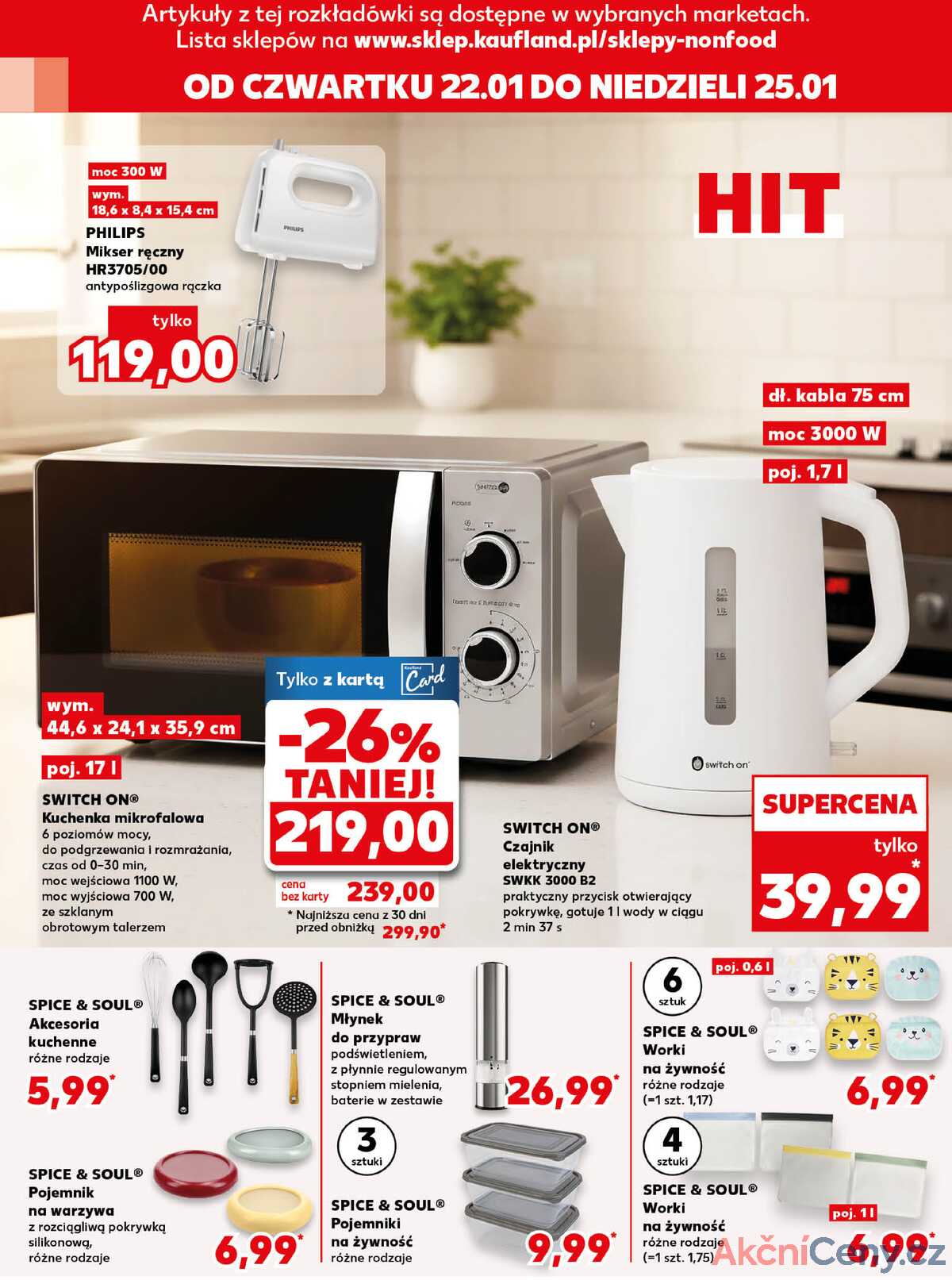 Leták Kaufland Polsko 22.1.-28.1.2026 strana 10