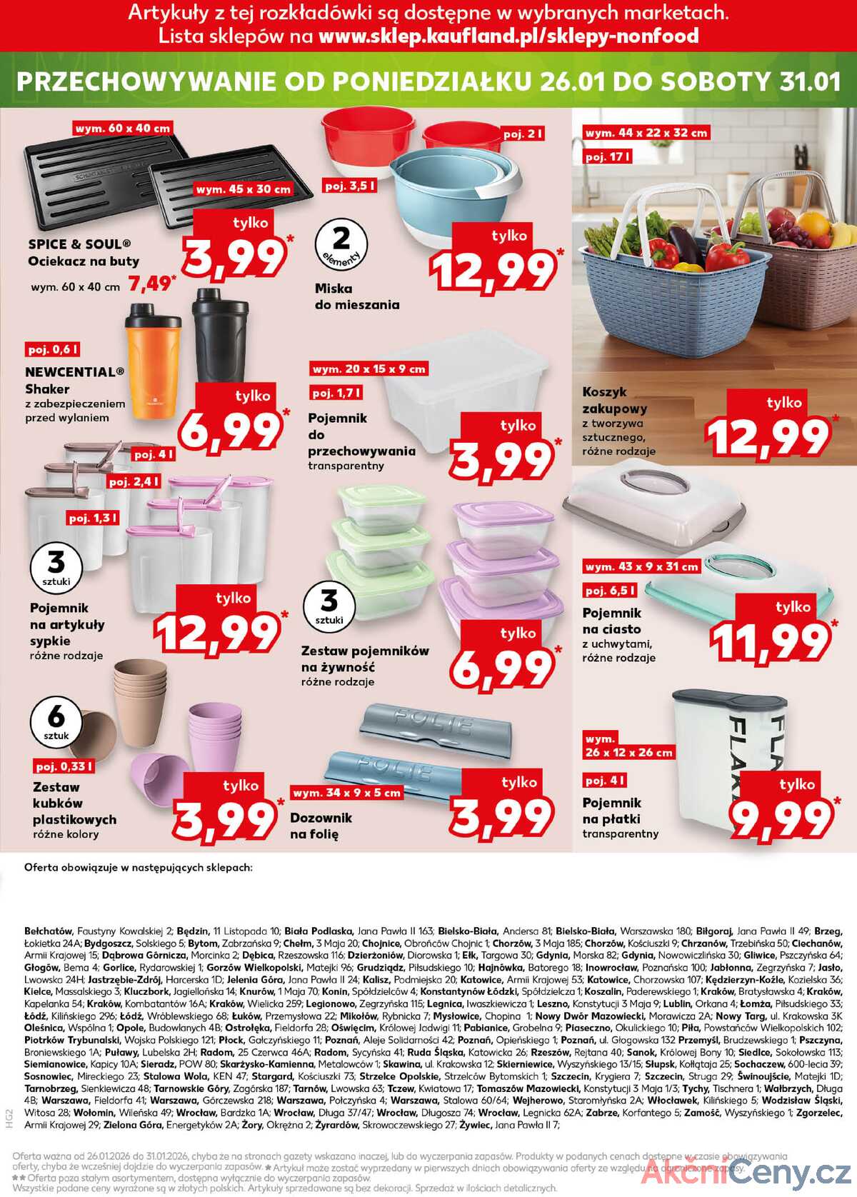 Leták Kaufland Polsko 22.1.-28.1.2026 strana 19