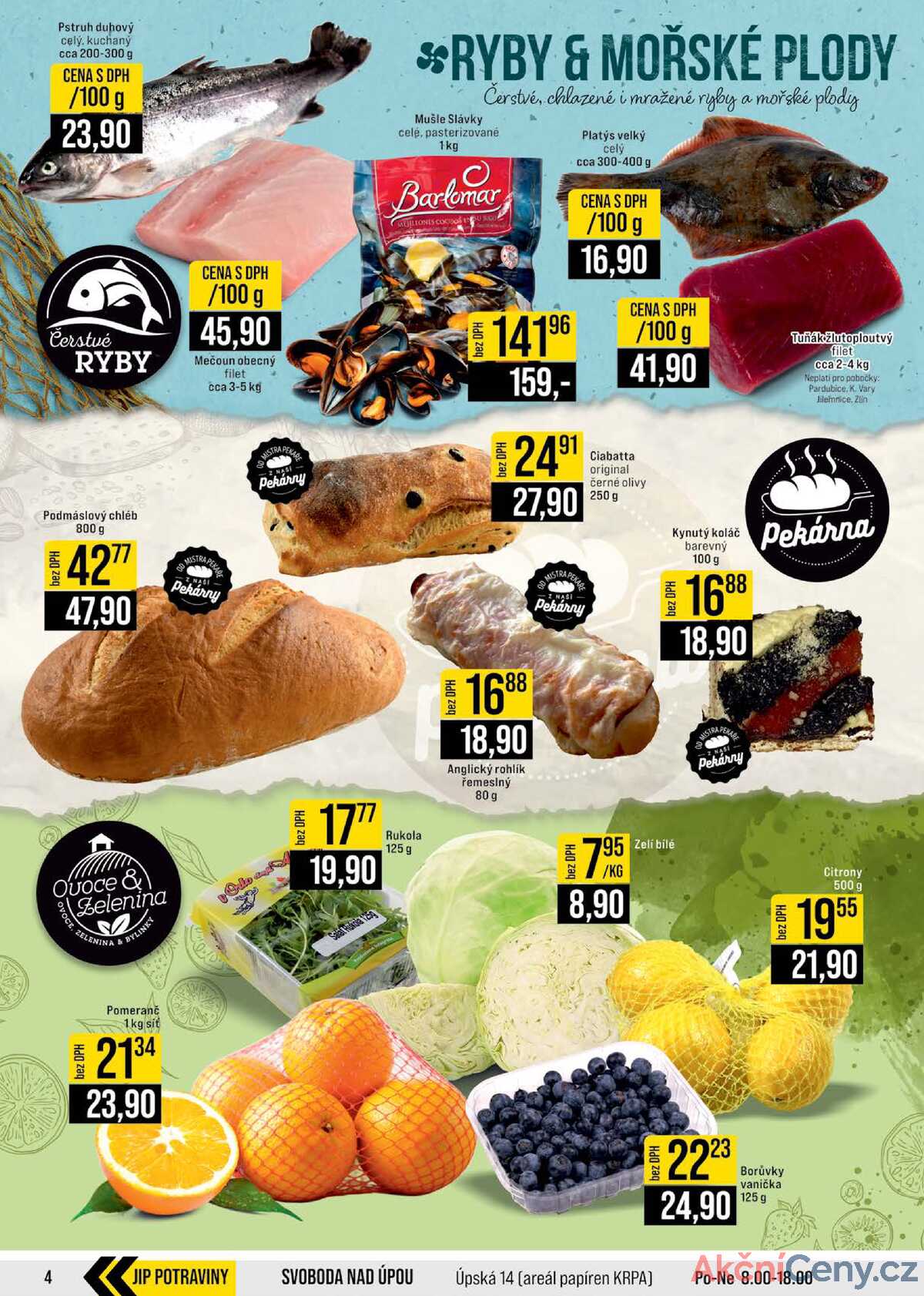 JIP Cash & Carry Brno, Praha, Ostrava, Jilemnice, Pardubice, Ostrava, Karlovy Vary, Olomouc a Zlín od 21.1. do 27.1.2026 strana 4