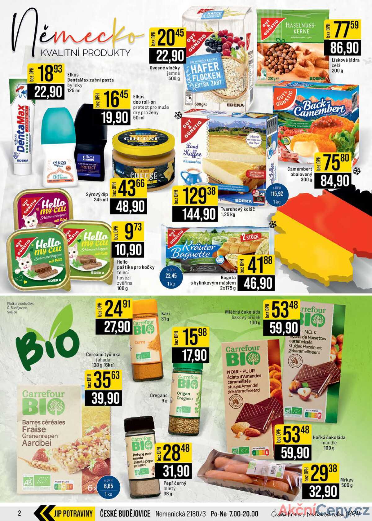 JIP Cash & Carry České Budějovice, Most, Náchod, Polička, Sušice a Svoboda nad Úpou od 21.1. do 27.1.2026 strana 2