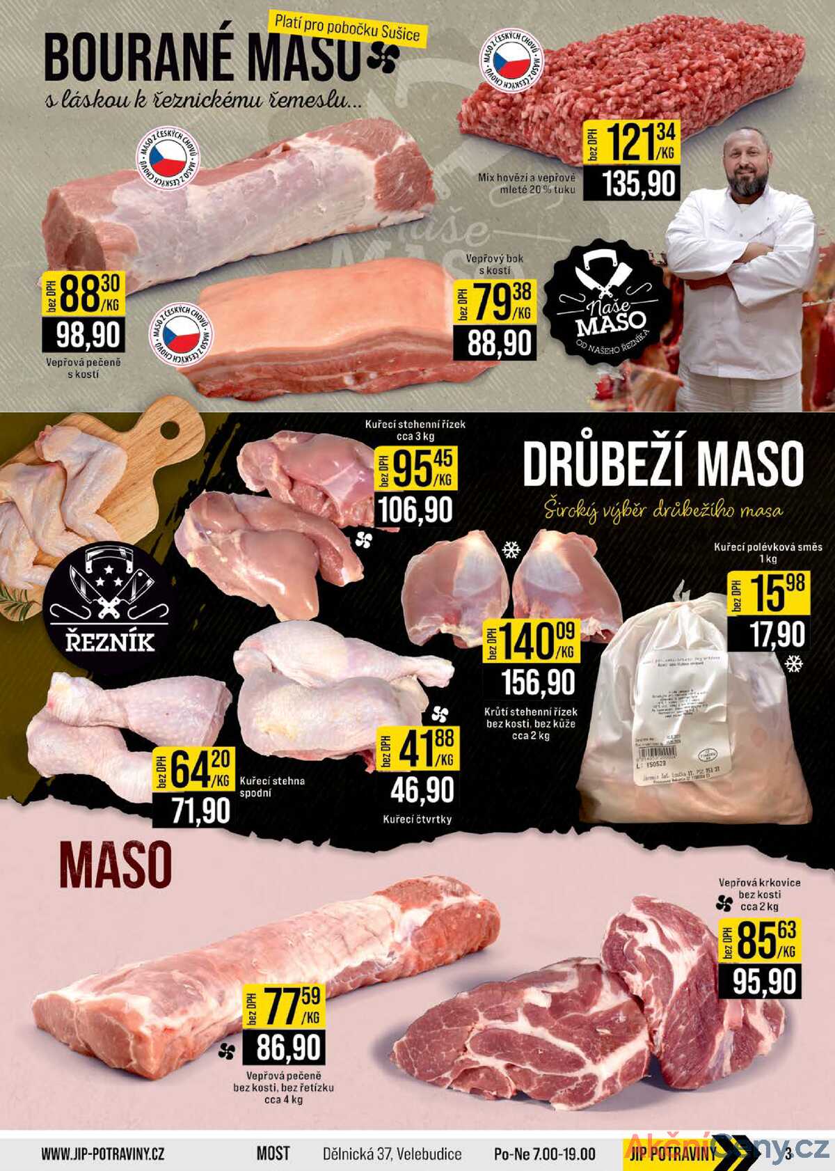 JIP Cash & Carry České Budějovice, Most, Náchod, Polička, Sušice a Svoboda nad Úpou od 21.1. do 27.1.2026 strana 3