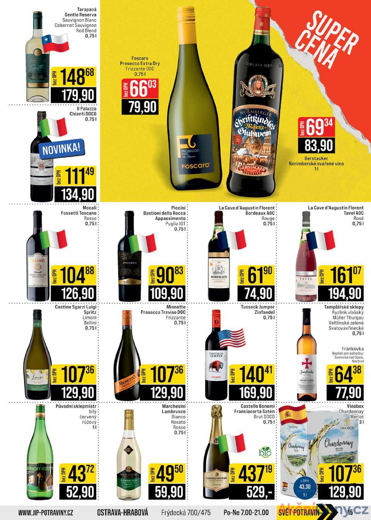 JIP Cash & Carry České Budějovice, Most, Náchod, Polička, Sušice a Svoboda nad Úpou od 21.1. do 27.1.2026 strana 15