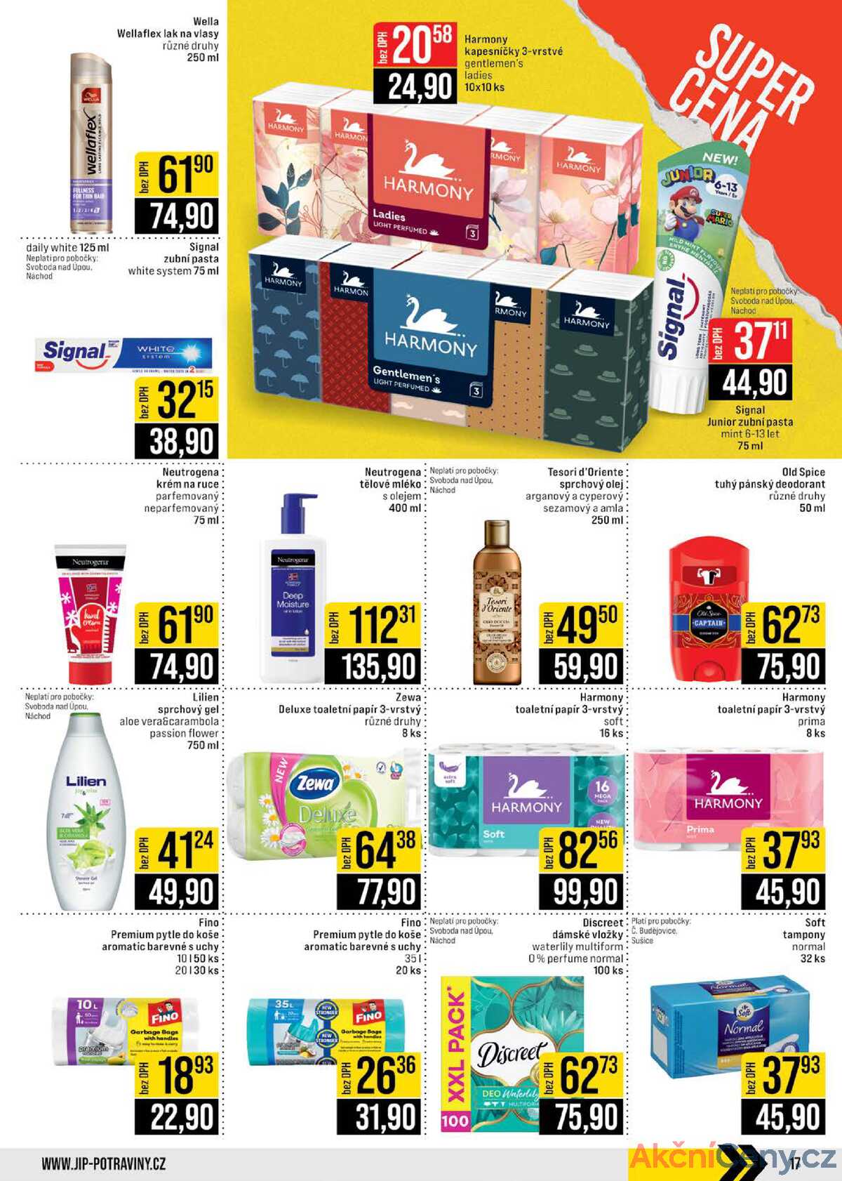 JIP Cash & Carry České Budějovice, Most, Náchod, Polička, Sušice a Svoboda nad Úpou od 21.1. do 27.1.2026 strana 17