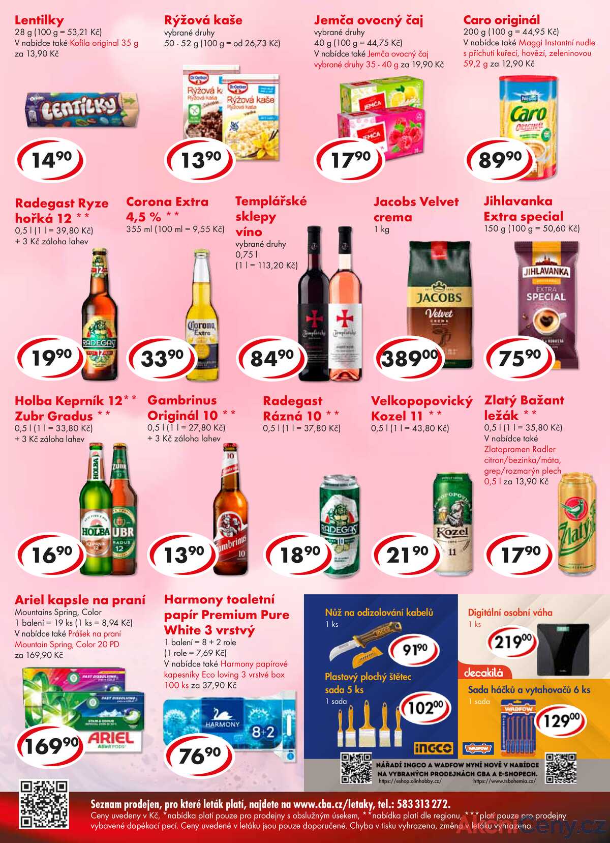 CBA potraviny od 4.2. do 15.2.2026 strana 4