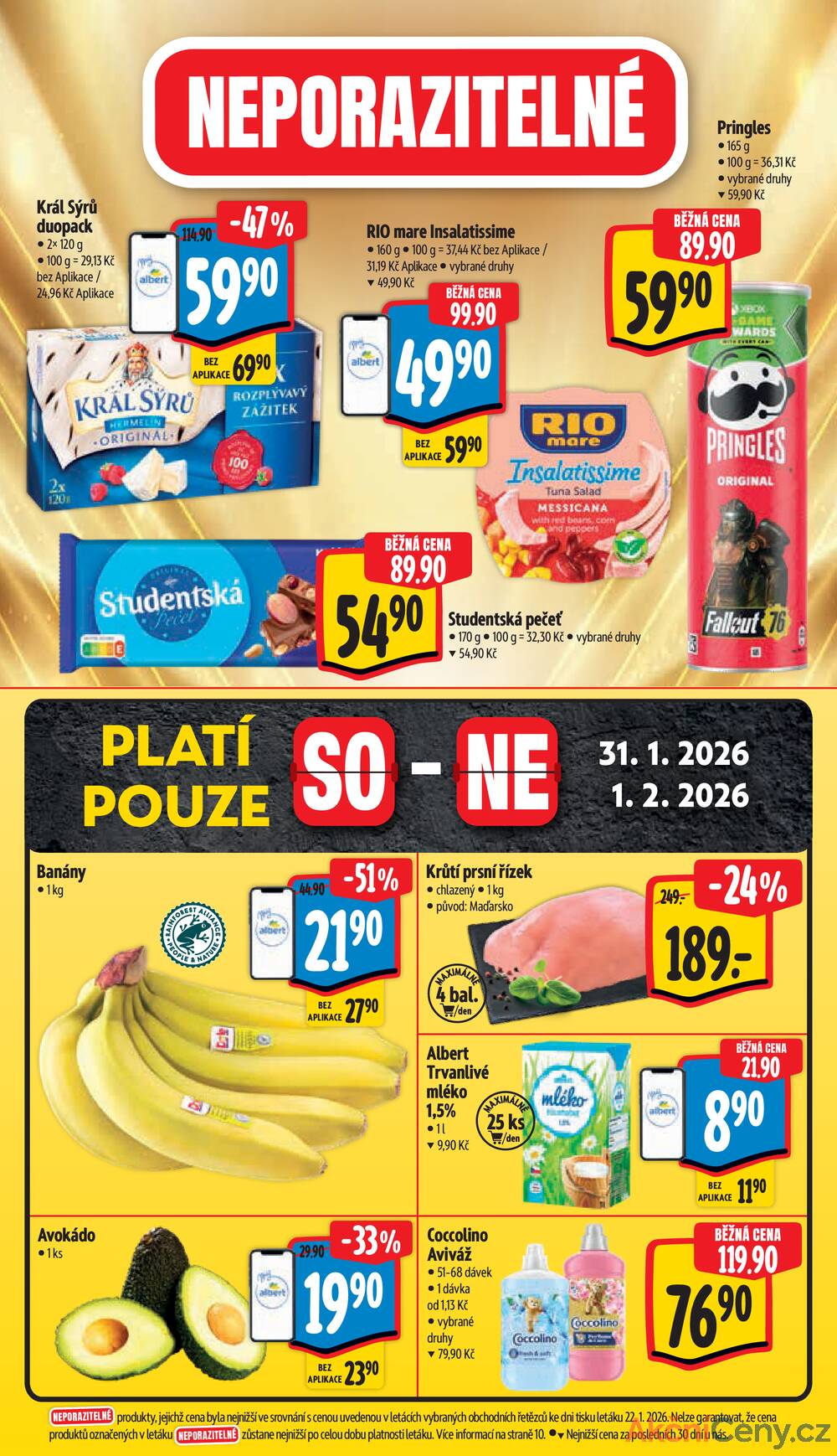 Albert Supermarket od 28.1. do 3.2.2026