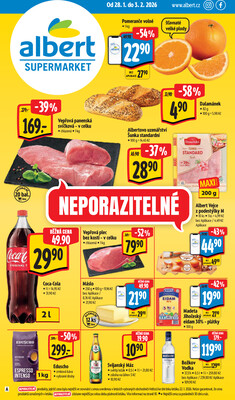 Albert Supermarket od 28.1. do 3.2.2026