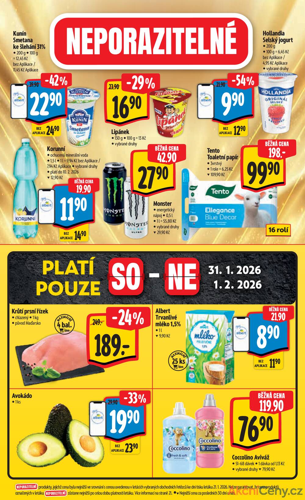 Albert Hypermarket Jihomoravský od 28.1. do 3.2.2026