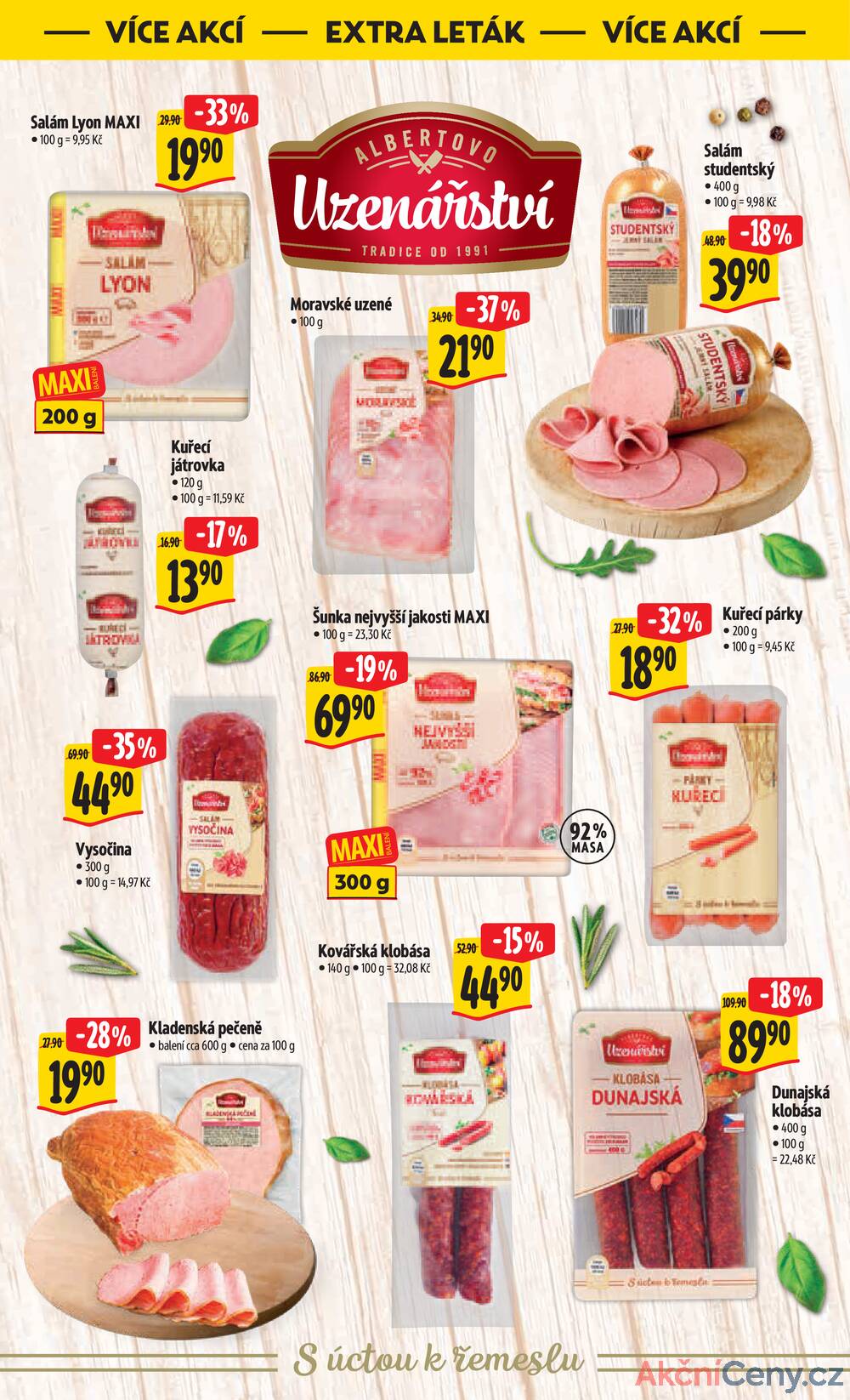 Albert Hypermarket Jihomoravský od 28.1. do 3.2.2026