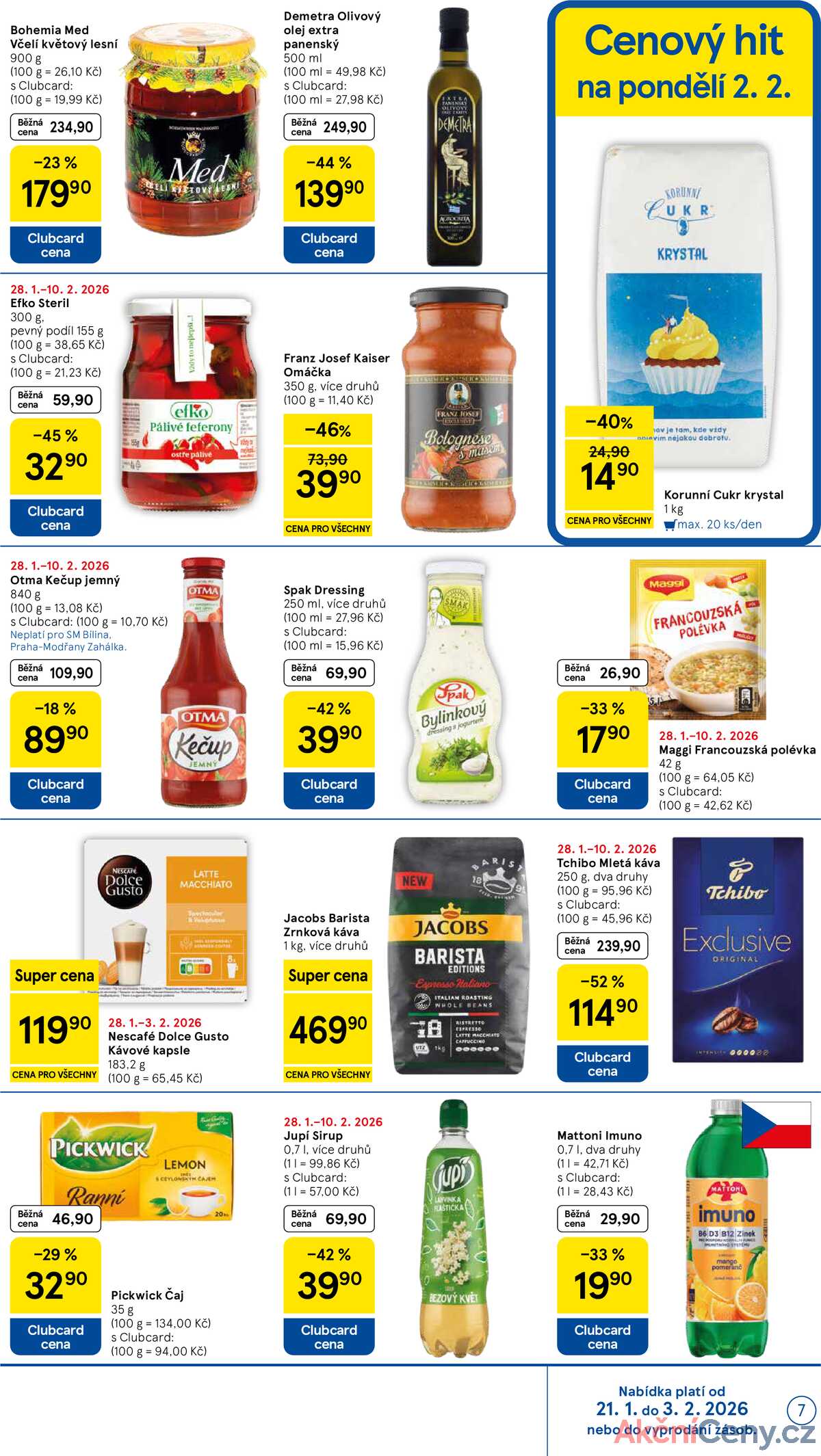 Tesco supermarkety od 28.1. do 3.2.2026 strana 7