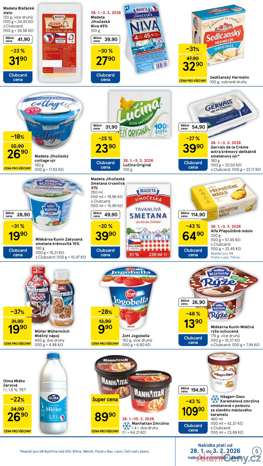 Leták Tesco - Tesco supermarkety od 28.1. do 3.2.2026 - strana 5