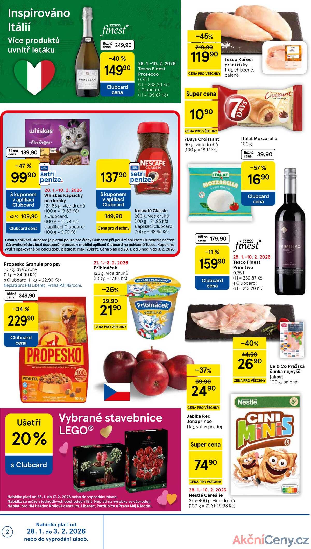 Tesco malé hypermarkety od 28.1. do 3.2.2026 strana 2