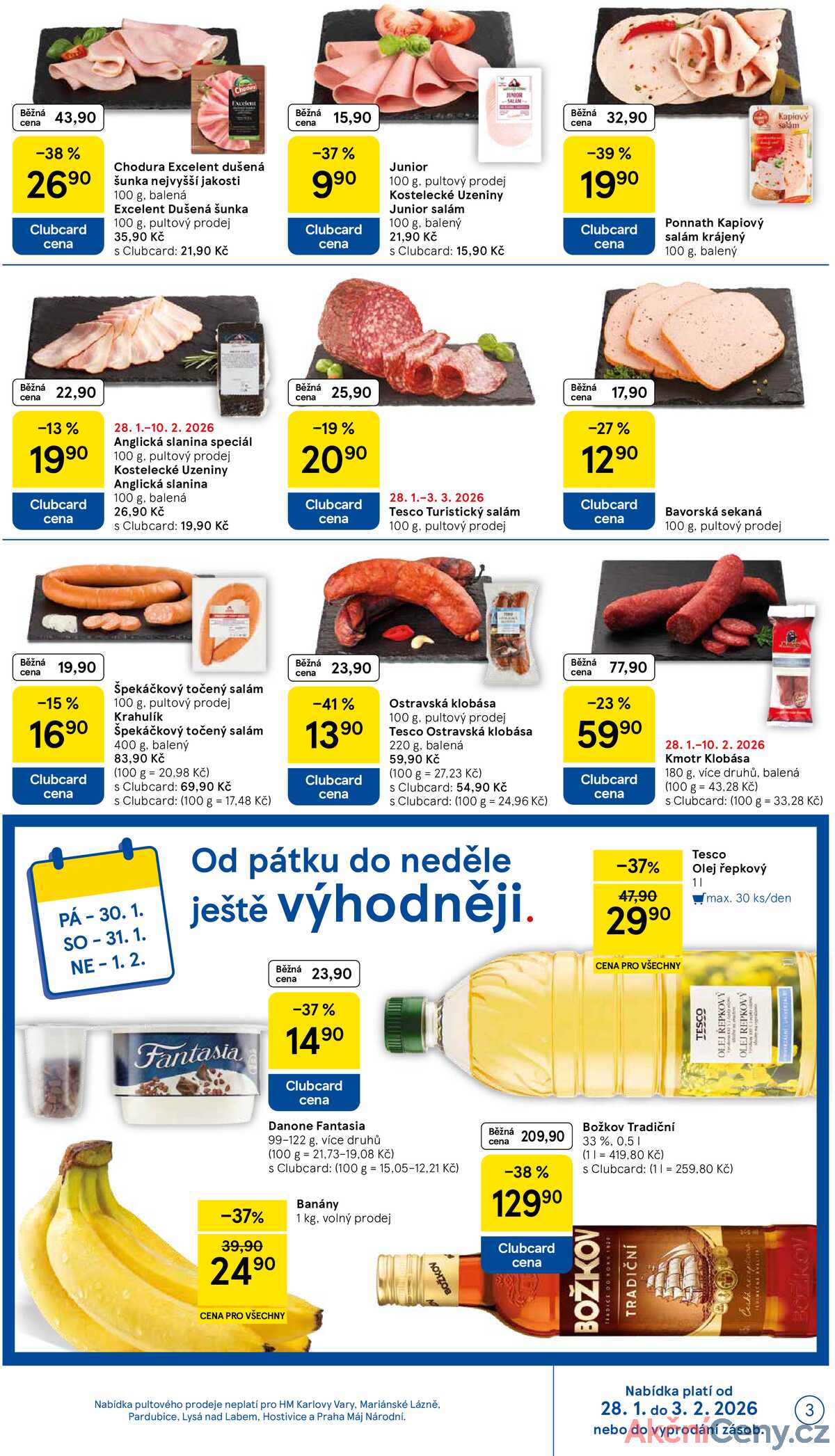 Tesco malé hypermarkety od 28.1. do 3.2.2026 strana 3