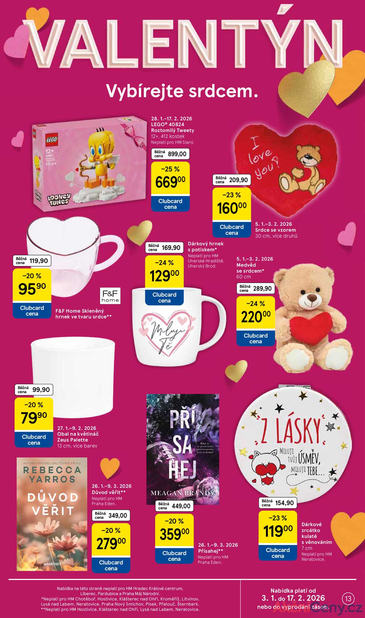 Tesco malé hypermarkety od 28.1. do 3.2.2026 strana 13