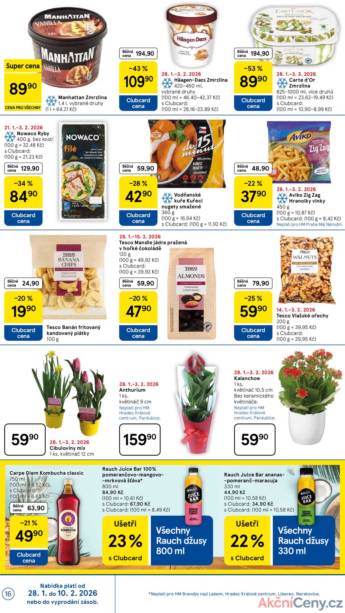 Tesco malé hypermarkety od 28.1. do 3.2.2026 strana 16