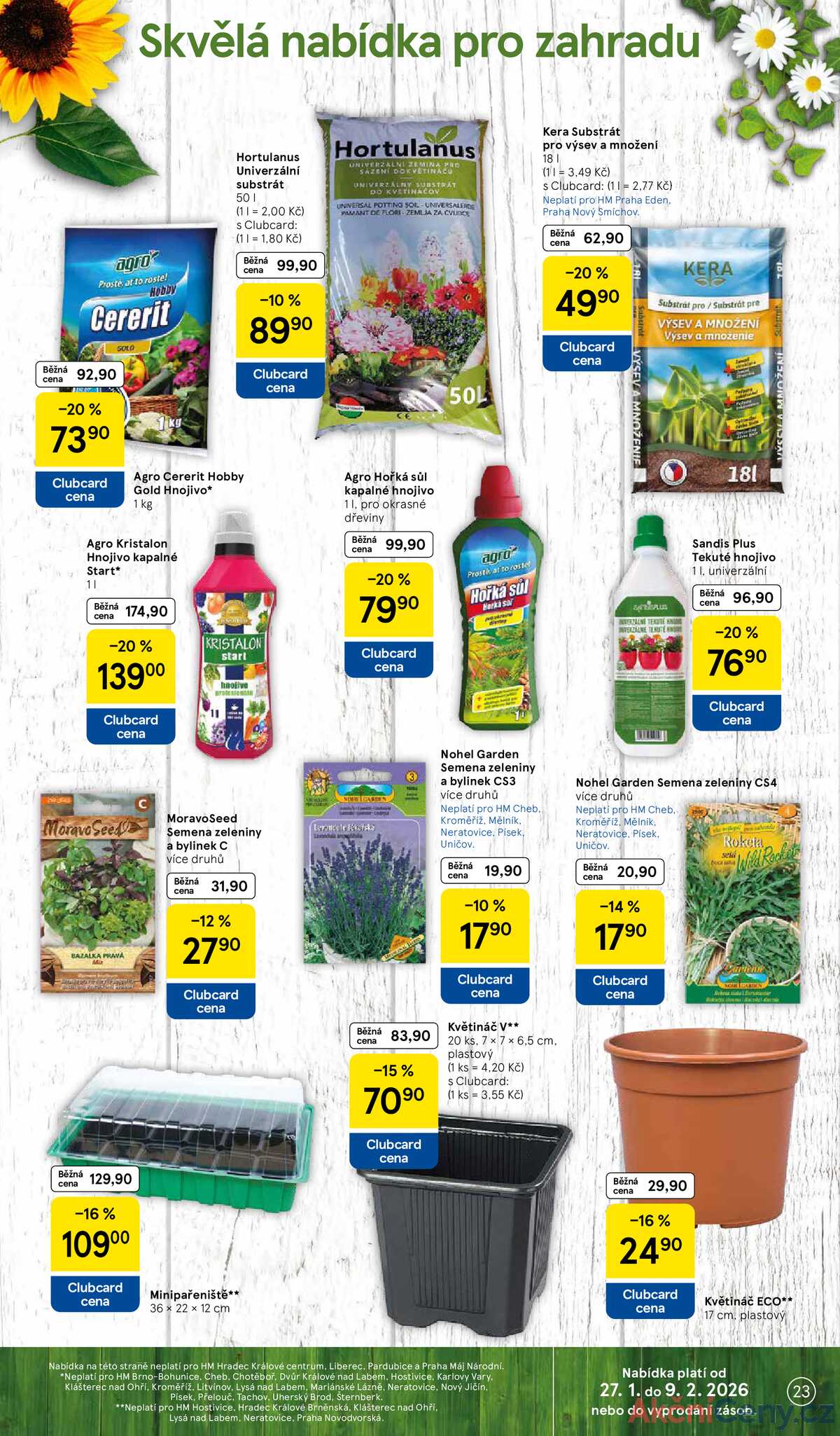 Tesco malé hypermarkety od 28.1. do 3.2.2026 strana 23