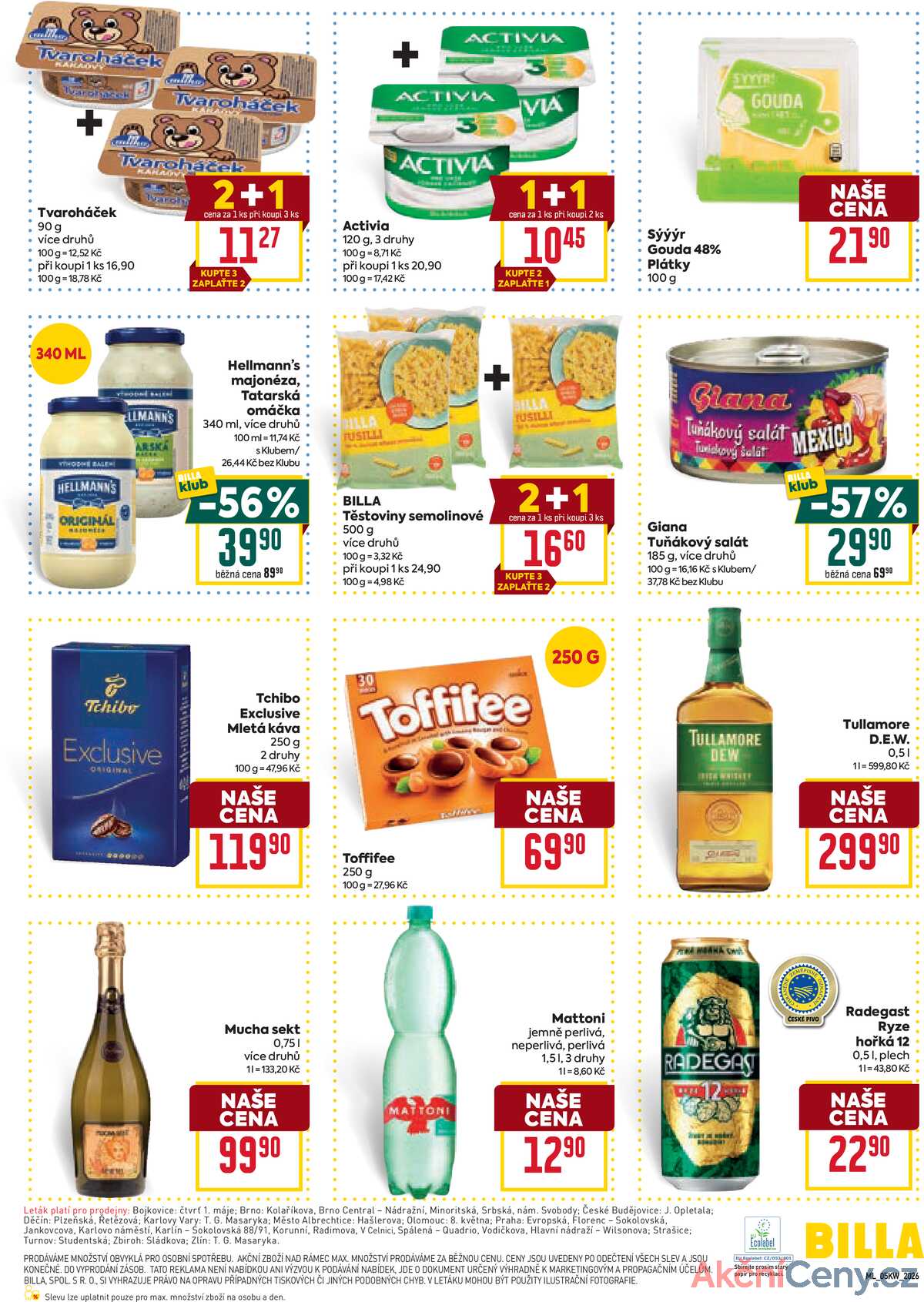 Billa malý leták od 28.1. do 3.2.2026 strana 3