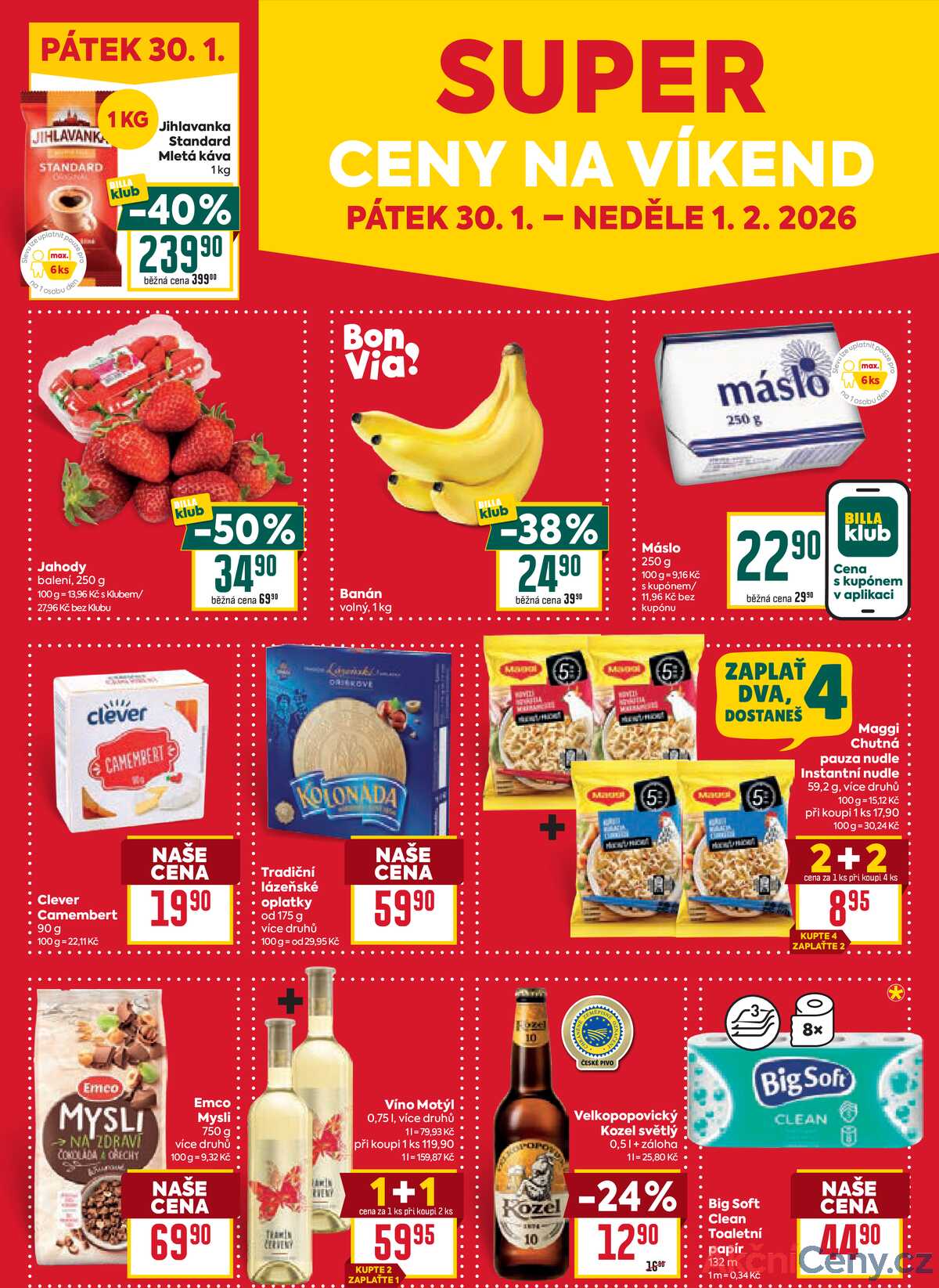 Billa  od 28.1. do 3.2.2026 strana 25