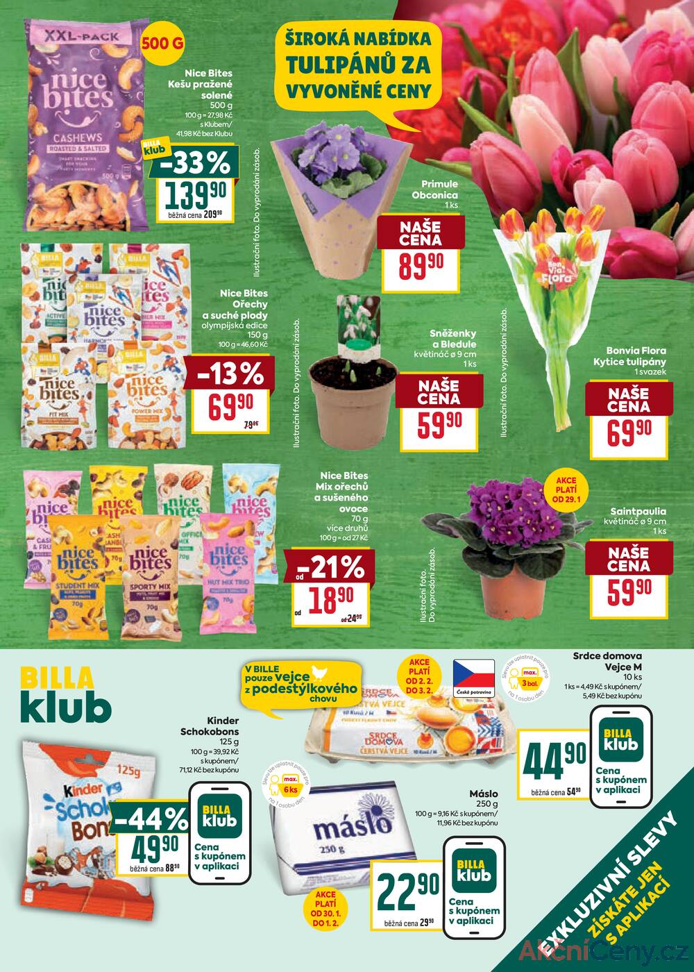 Billa  od 28.1. do 3.2.2026
