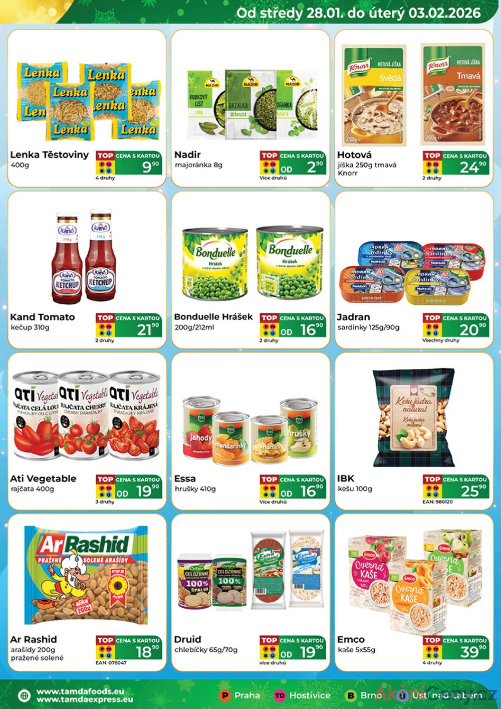 Leták Tamda Foods - Tamda Foods od 28.1. do 3.2.2026 - strana 3 Leták Tamda Foods - Tamda Foods od 28.1. do 3.2.2026 - strana 3