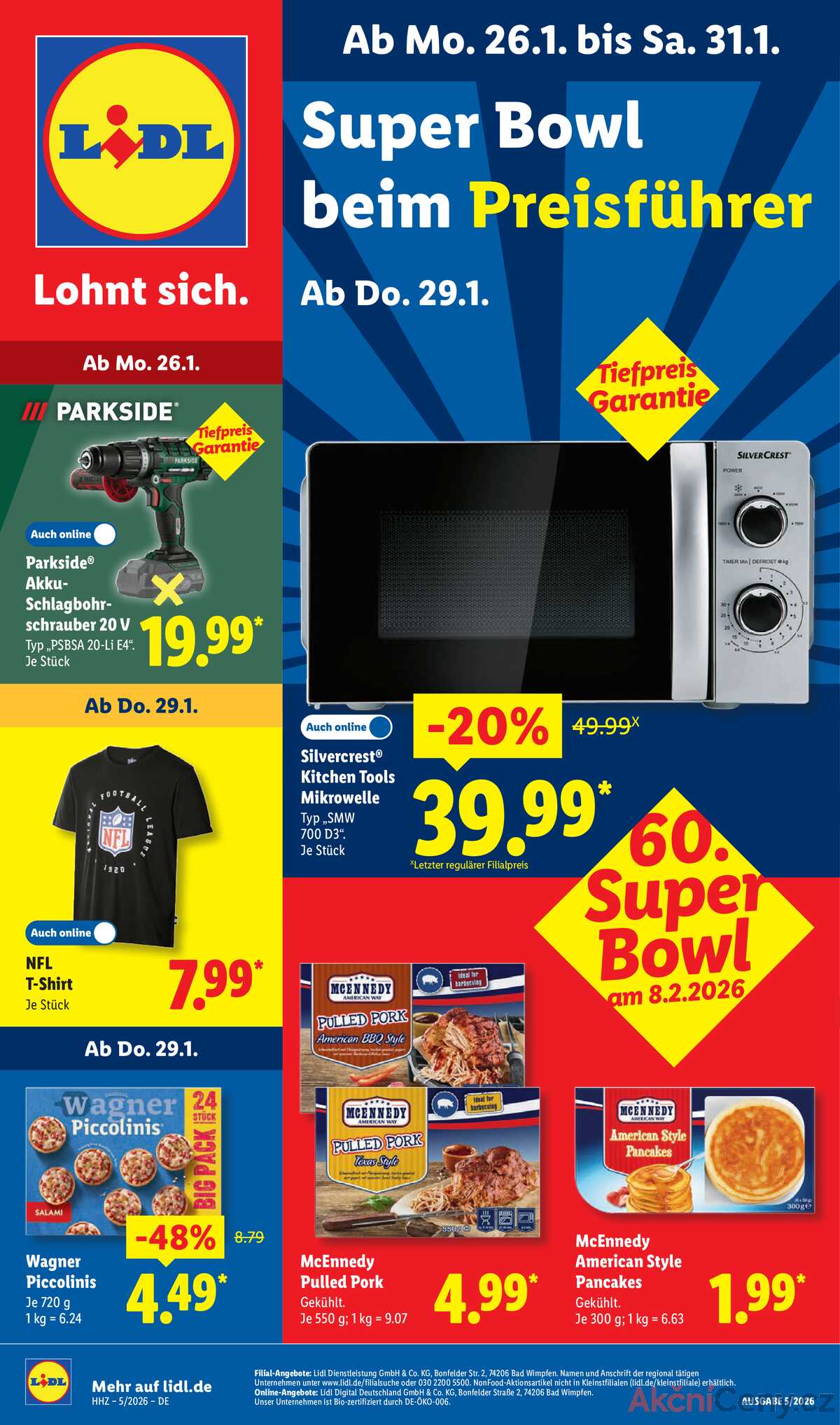 Leták Lidl Německo 26.1.-31.1.2026 strana 5