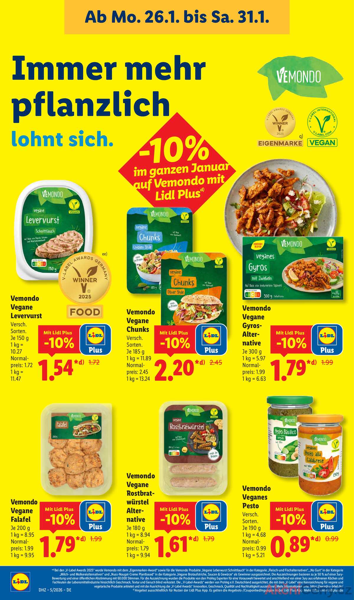 Leták Lidl Německo 26.1.-31.1.2026 strana 18