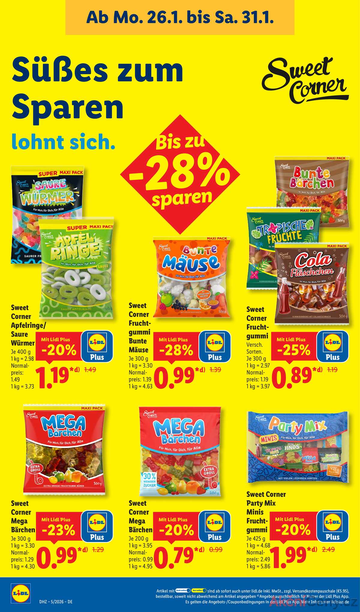 Leták Lidl Německo 26.1.-31.1.2026 strana 20
