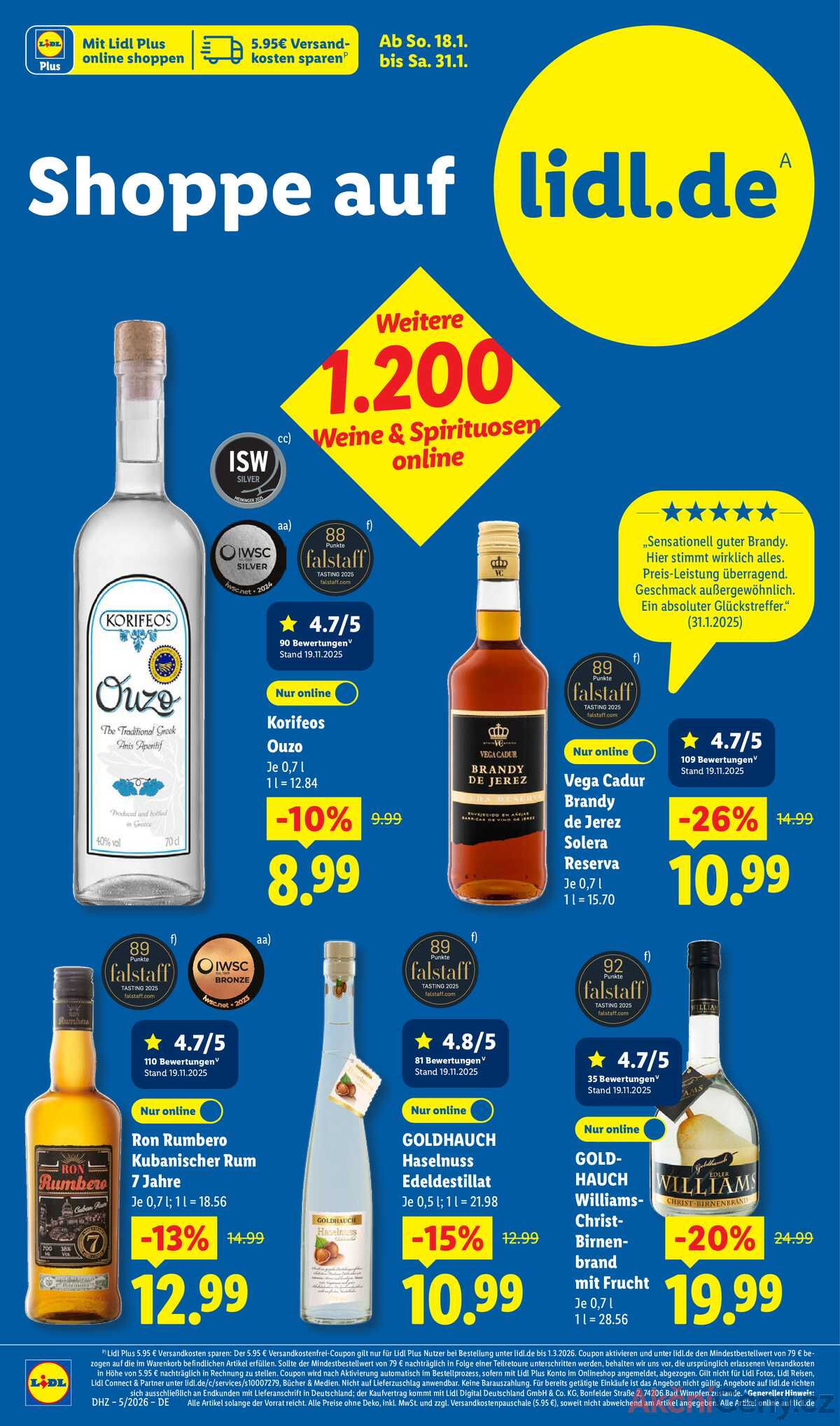 Leták Lidl Německo 26.1.-31.1.2026 strana 22