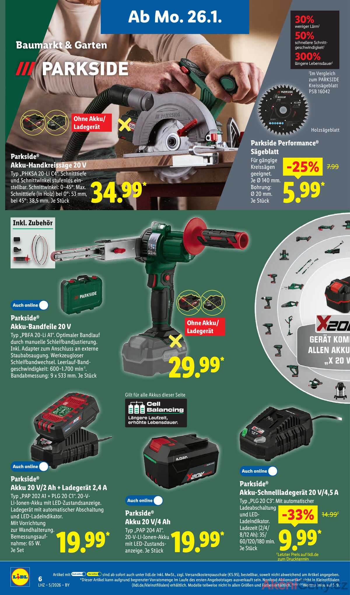 Leták Lidl Německo 26.1.-31.1.2026 strana 24