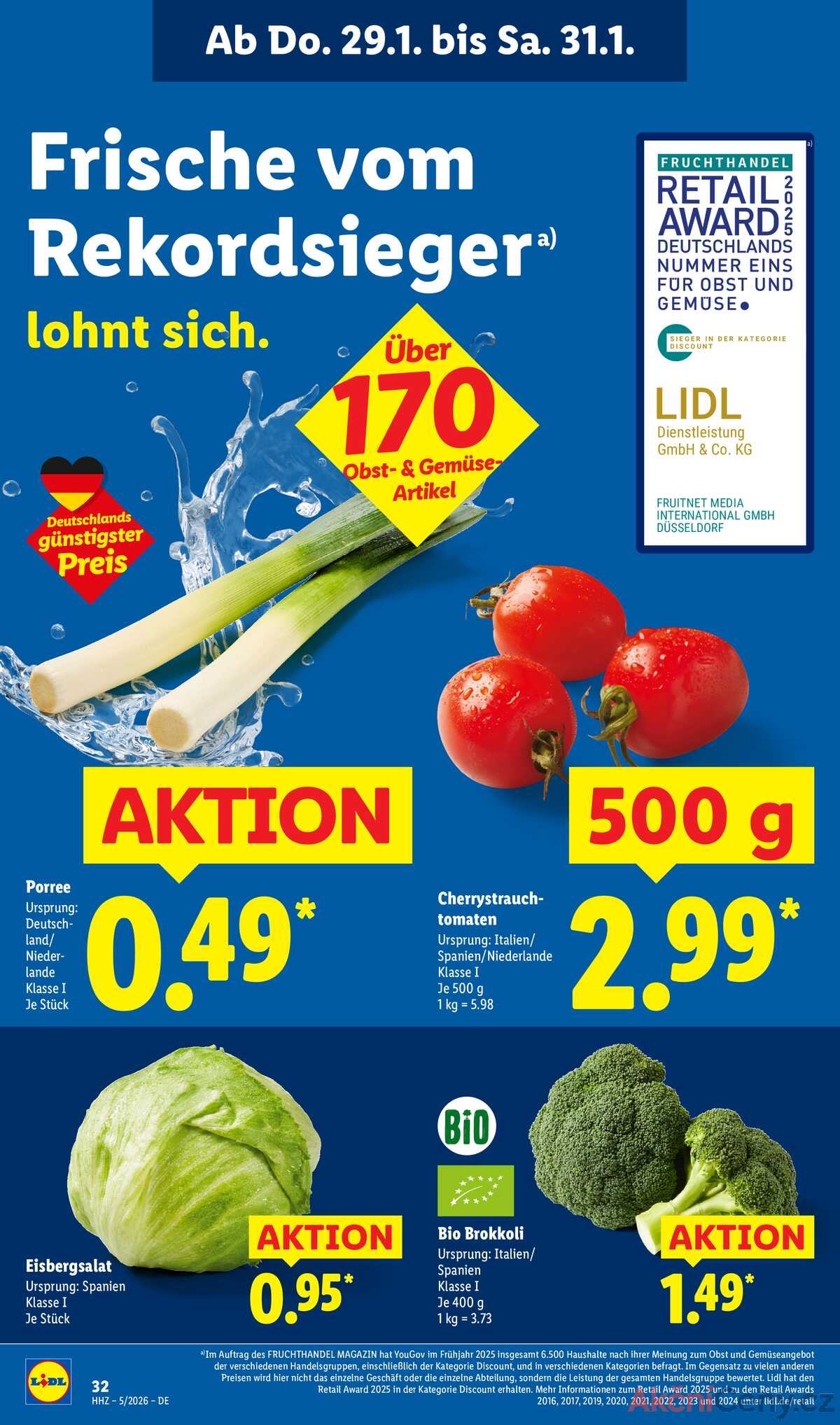 Leták Lidl Německo 26.1.-31.1.2026 strana 56