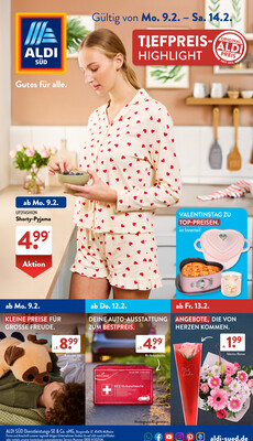 Leták ALDI SÜD Německo 9.2.-15.2.2026