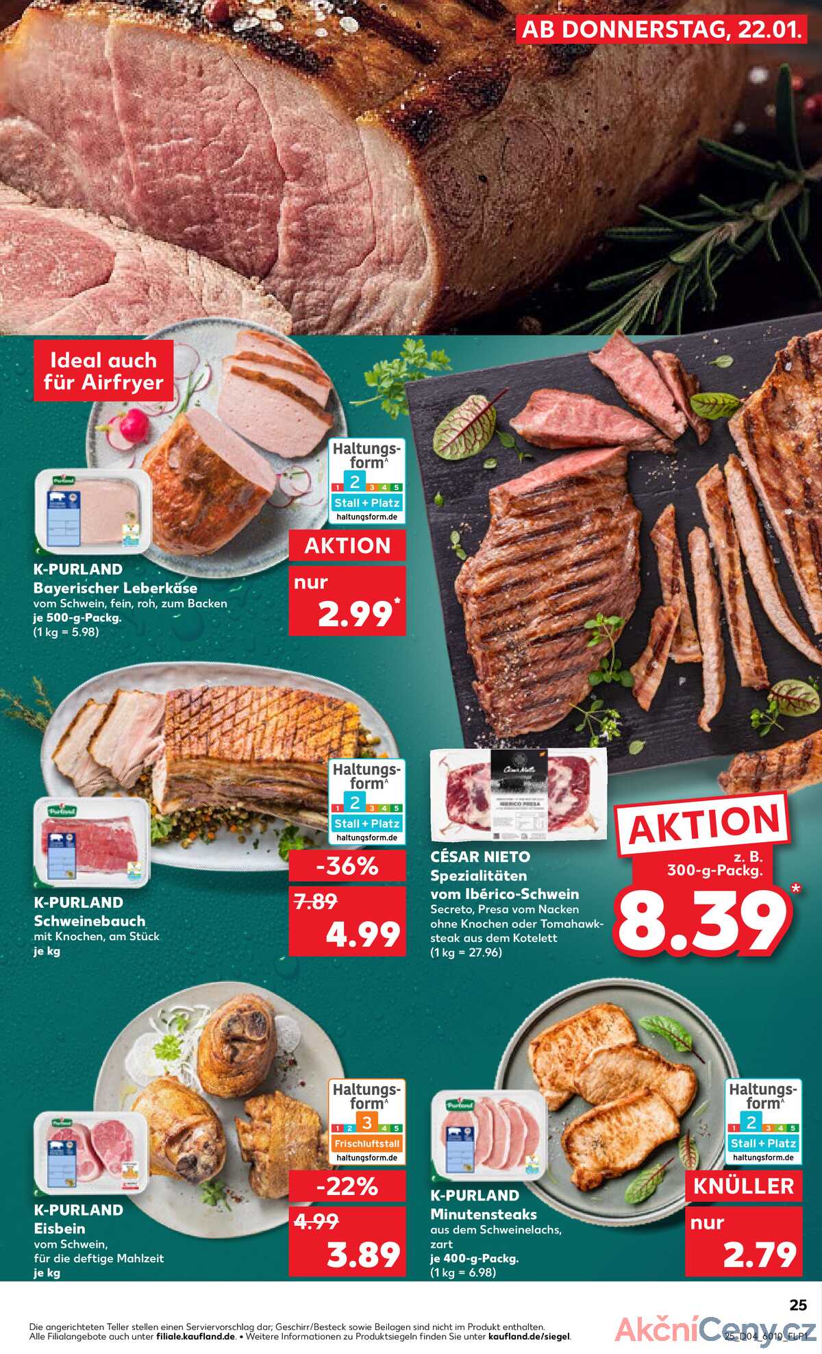 Leták Kaufland Německo 25.1.-28.1.2026 strana 25