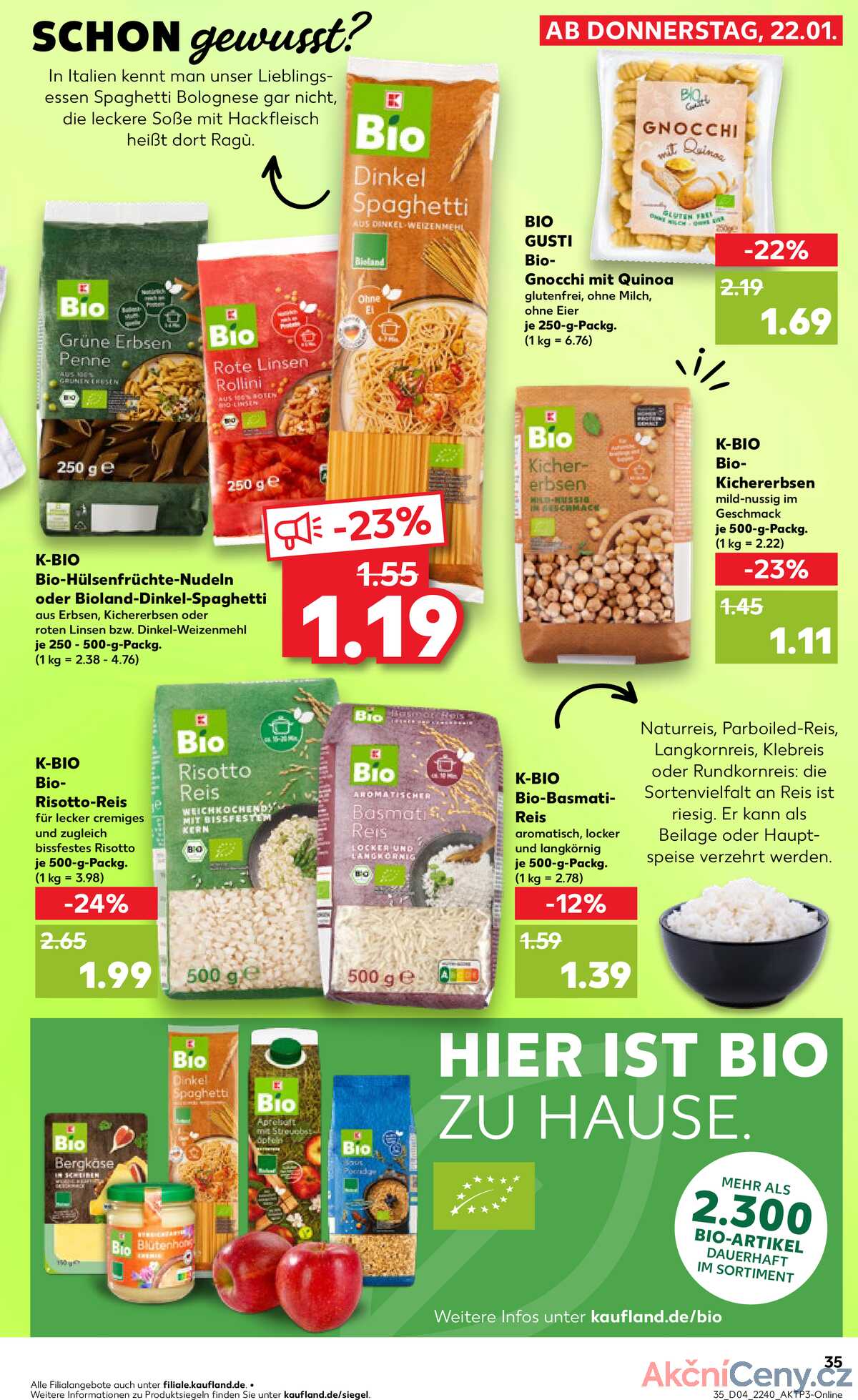 Leták Kaufland Německo 25.1.-28.1.2026 strana 35