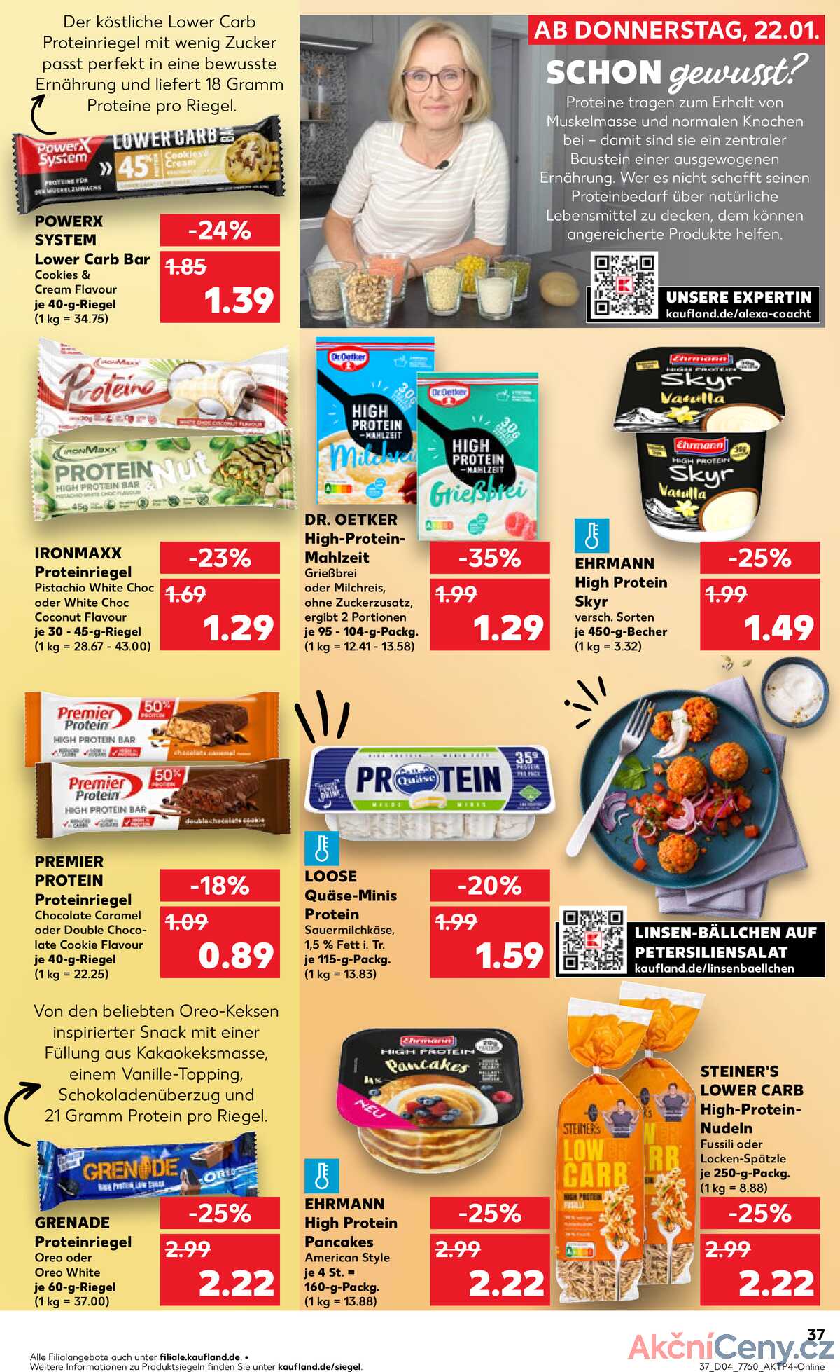 Leták Kaufland Německo 25.1.-28.1.2026 strana 37