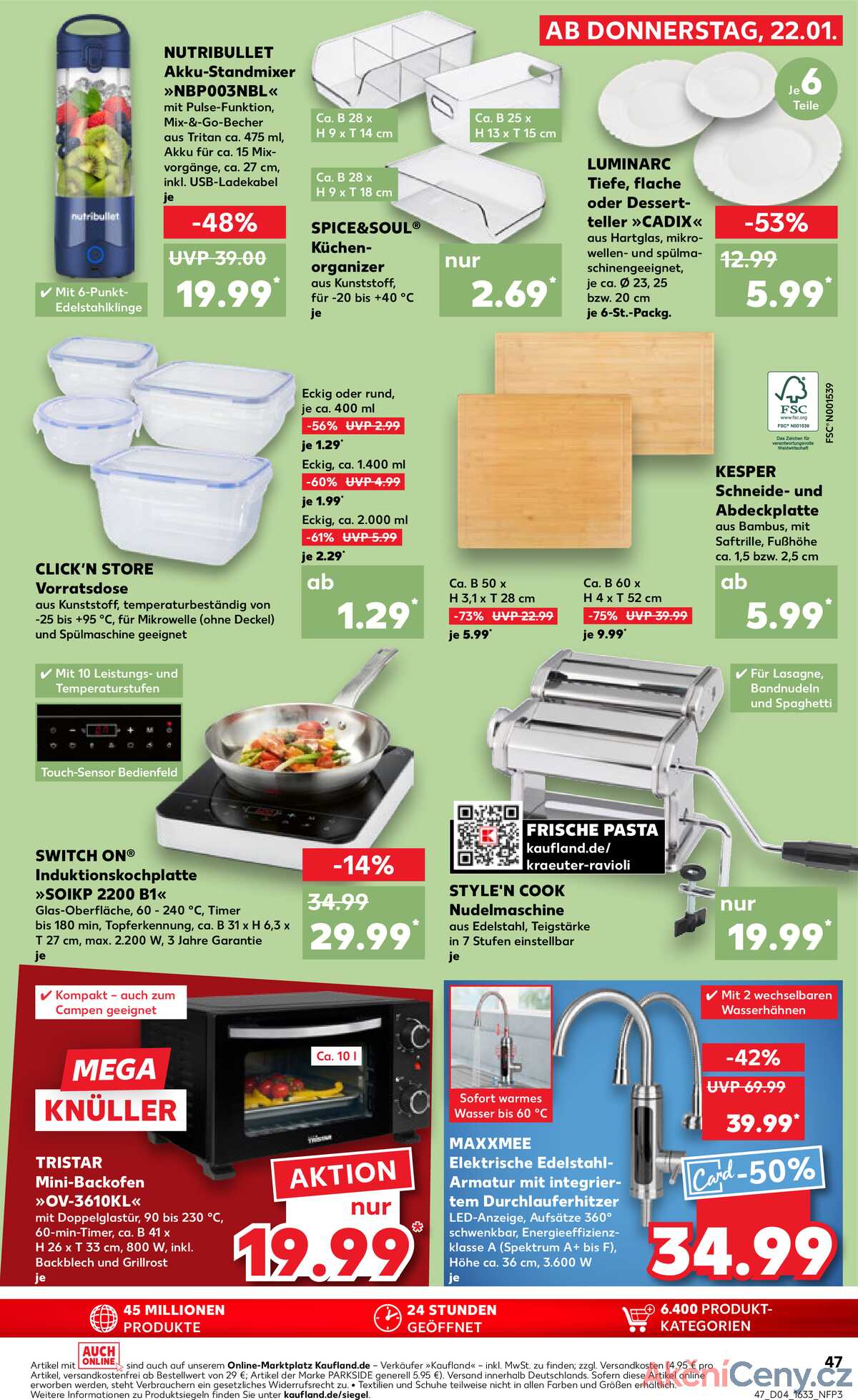 Leták Kaufland Německo 25.1.-28.1.2026 strana 47