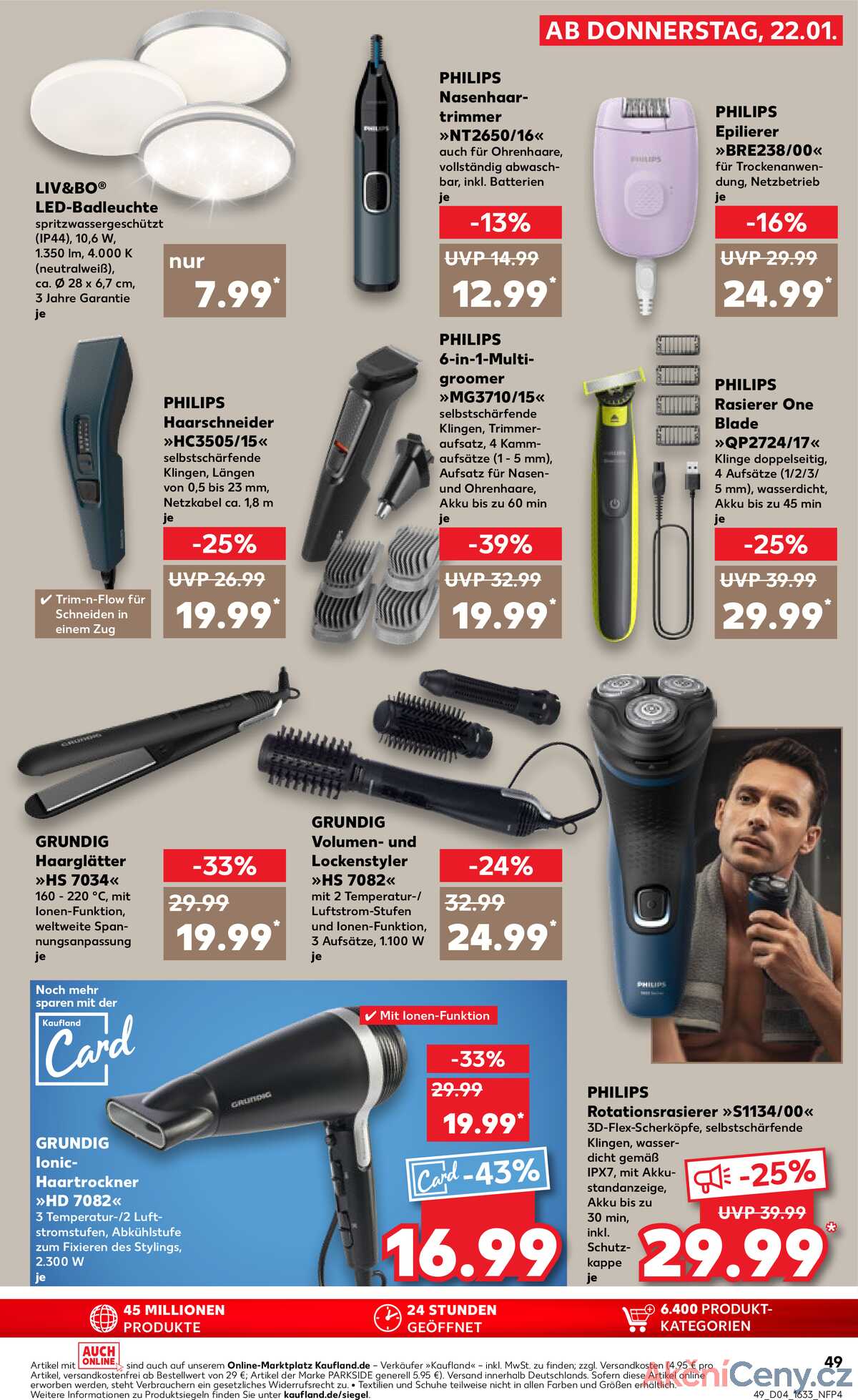 Leták Kaufland Německo 25.1.-28.1.2026 strana 49