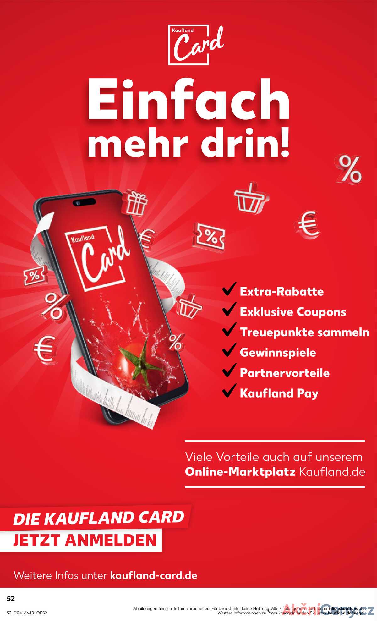 Leták Kaufland Německo 25.1.-28.1.2026 strana 52