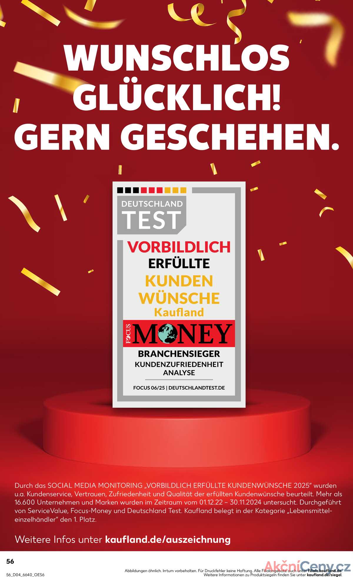 Leták Kaufland Německo 25.1.-28.1.2026 strana 56