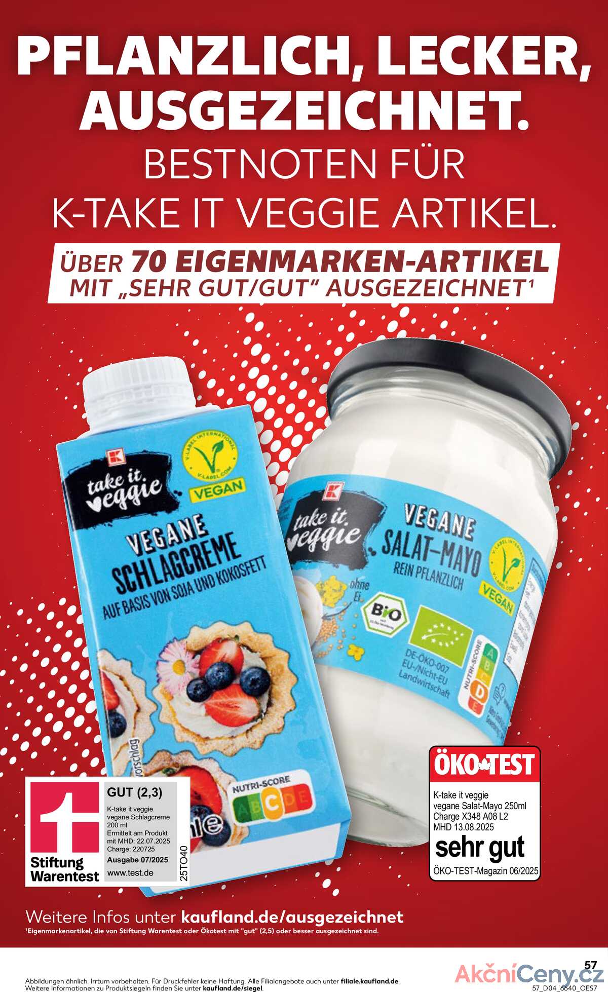 Leták Kaufland Německo 25.1.-28.1.2026 strana 57