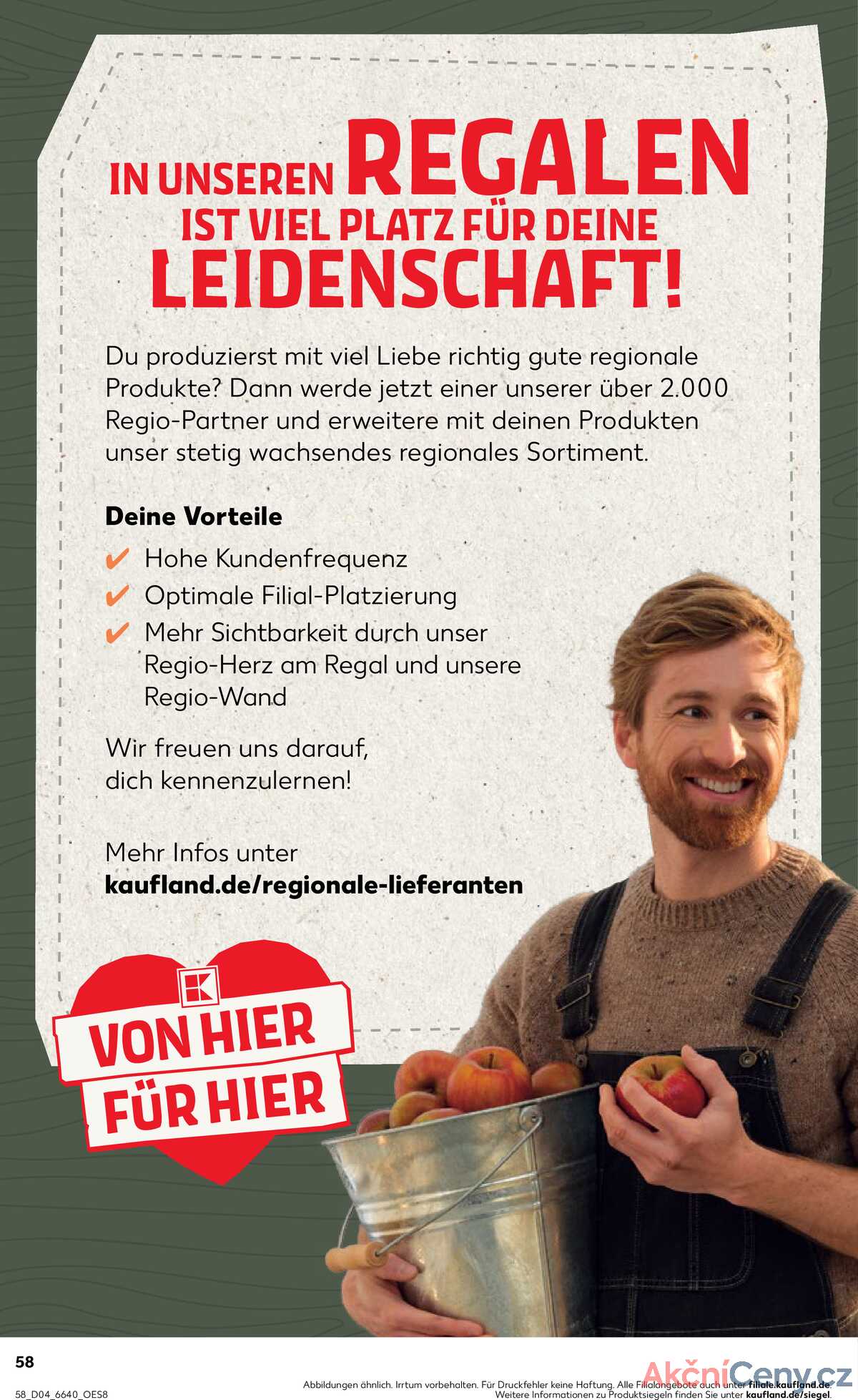 Leták Kaufland Německo 25.1.-28.1.2026 strana 58