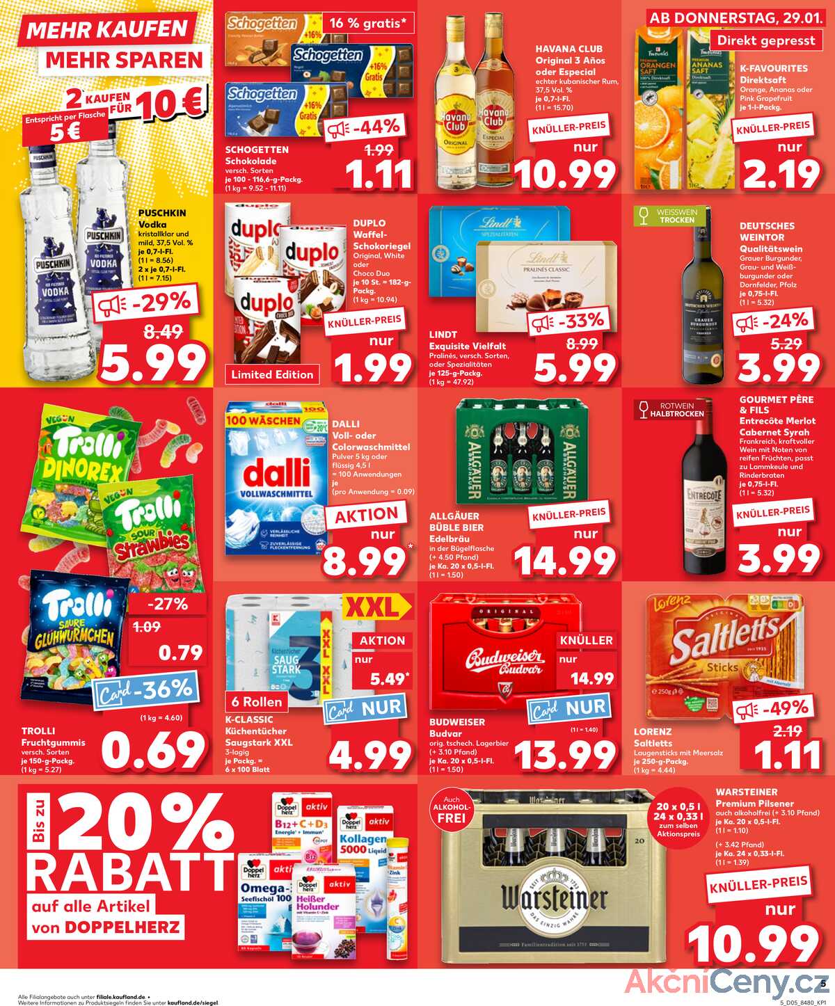 Leták Kaufland Německo 29.1.-4.2.2026 strana 5